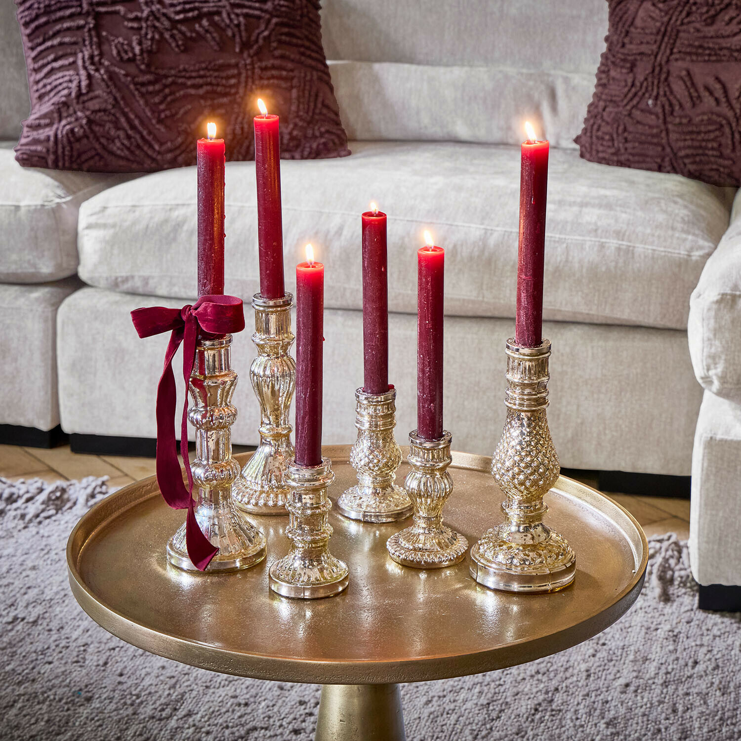 Set de 6 candeleros Ironglow Set de 6 candeleros Ironglow
