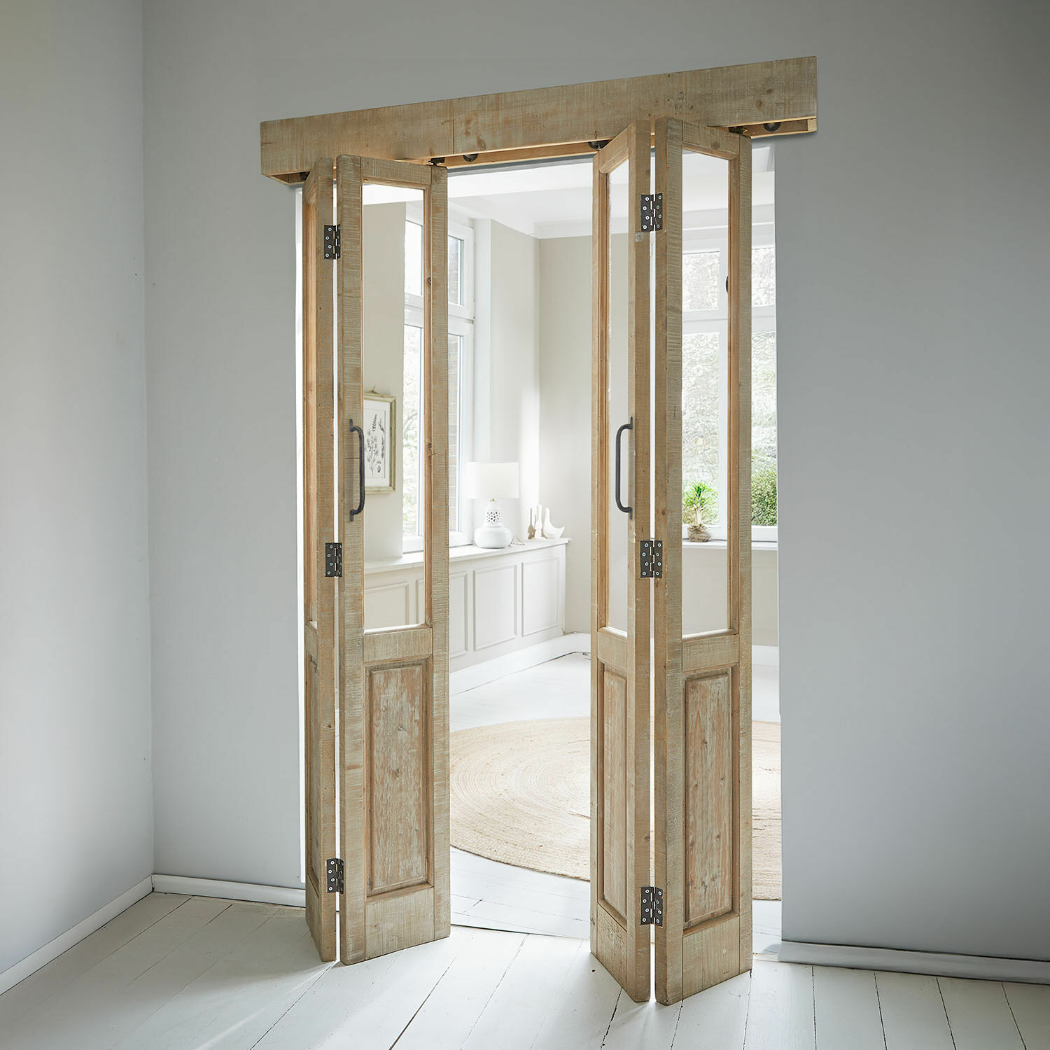 Puerta corredera plegable Halvorn