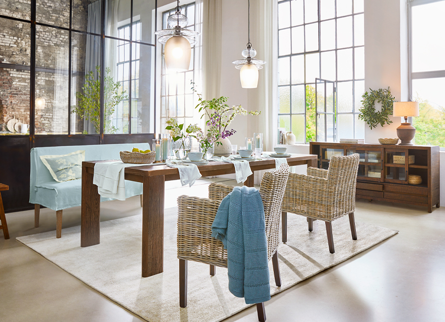 Ambiente loft luminoso