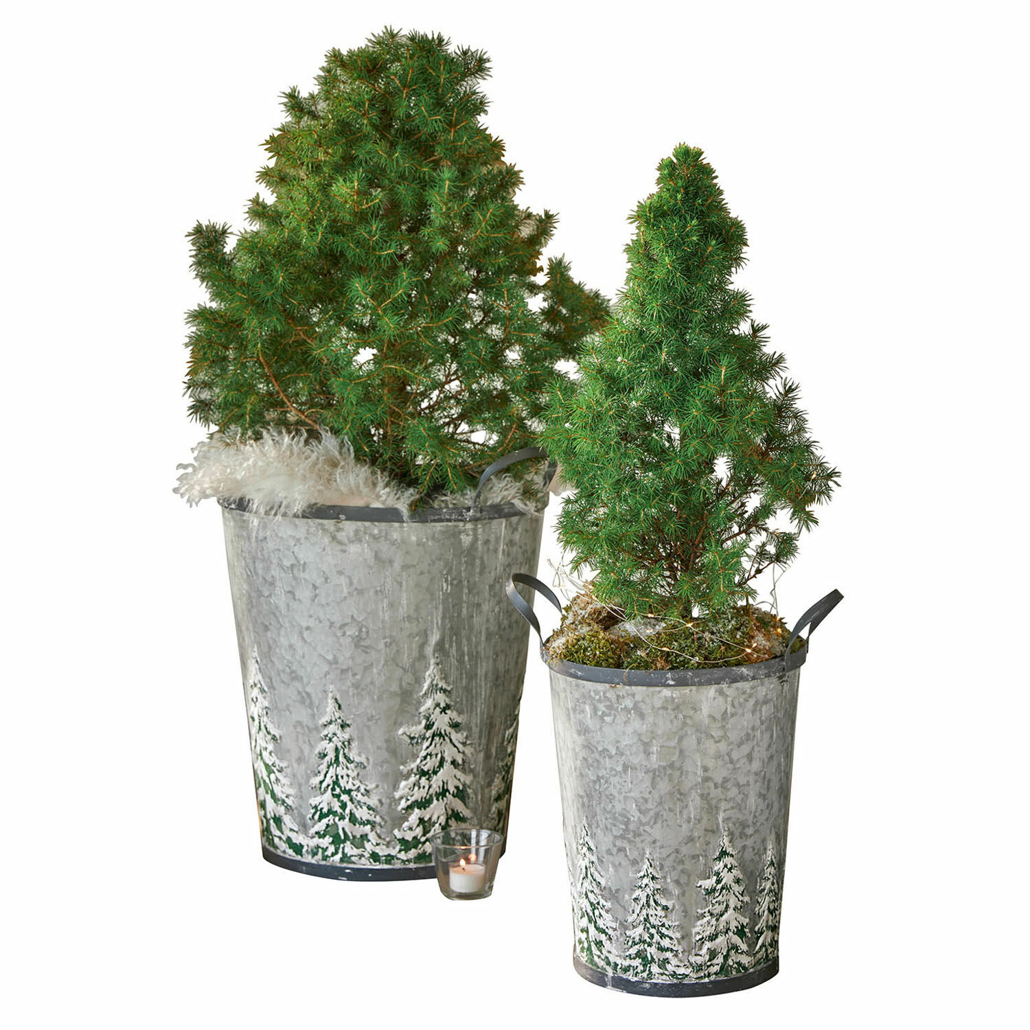 Set de 2 cubos Pavie