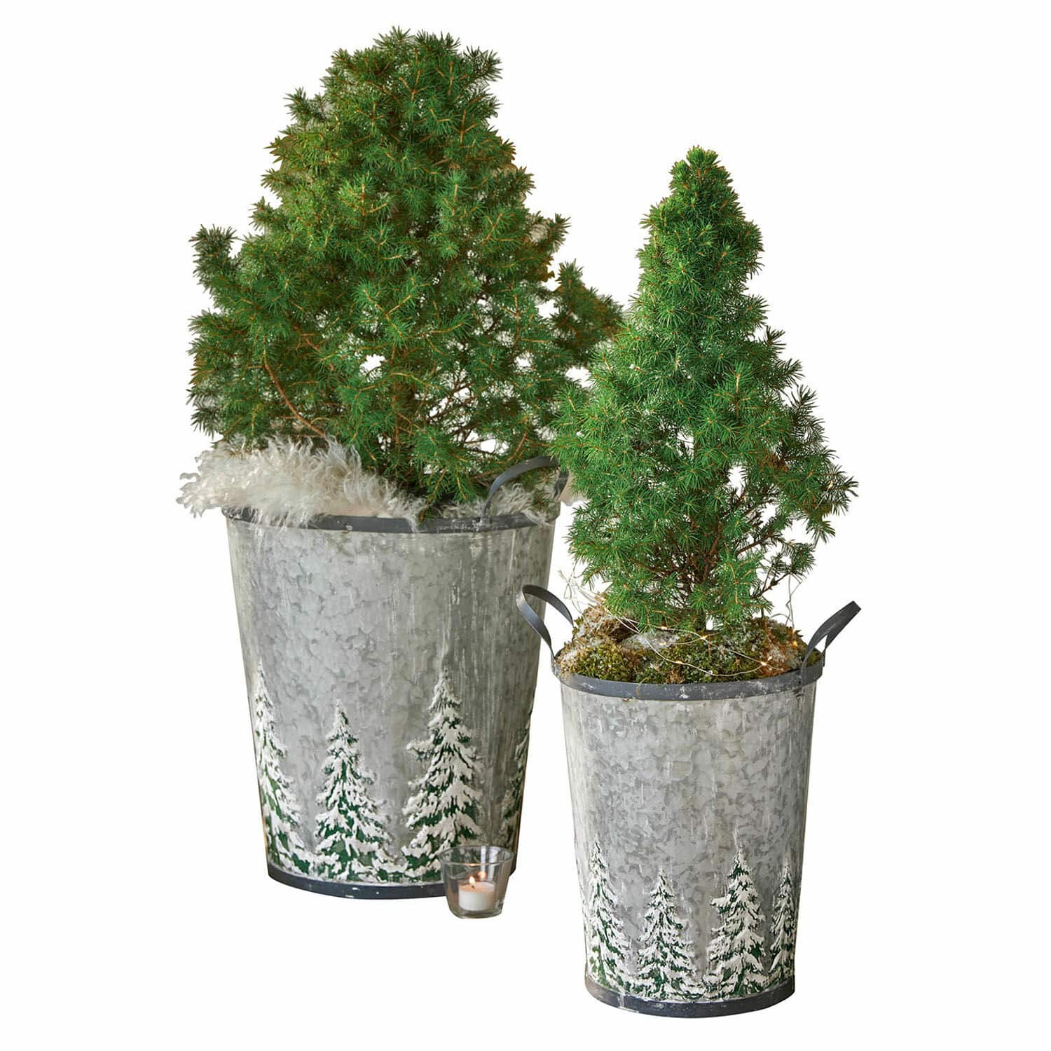 Set de 2 cubos Pavie