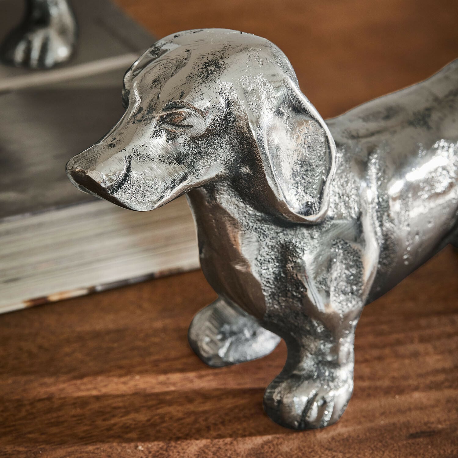 Set de 2 perros decorativos Calwen