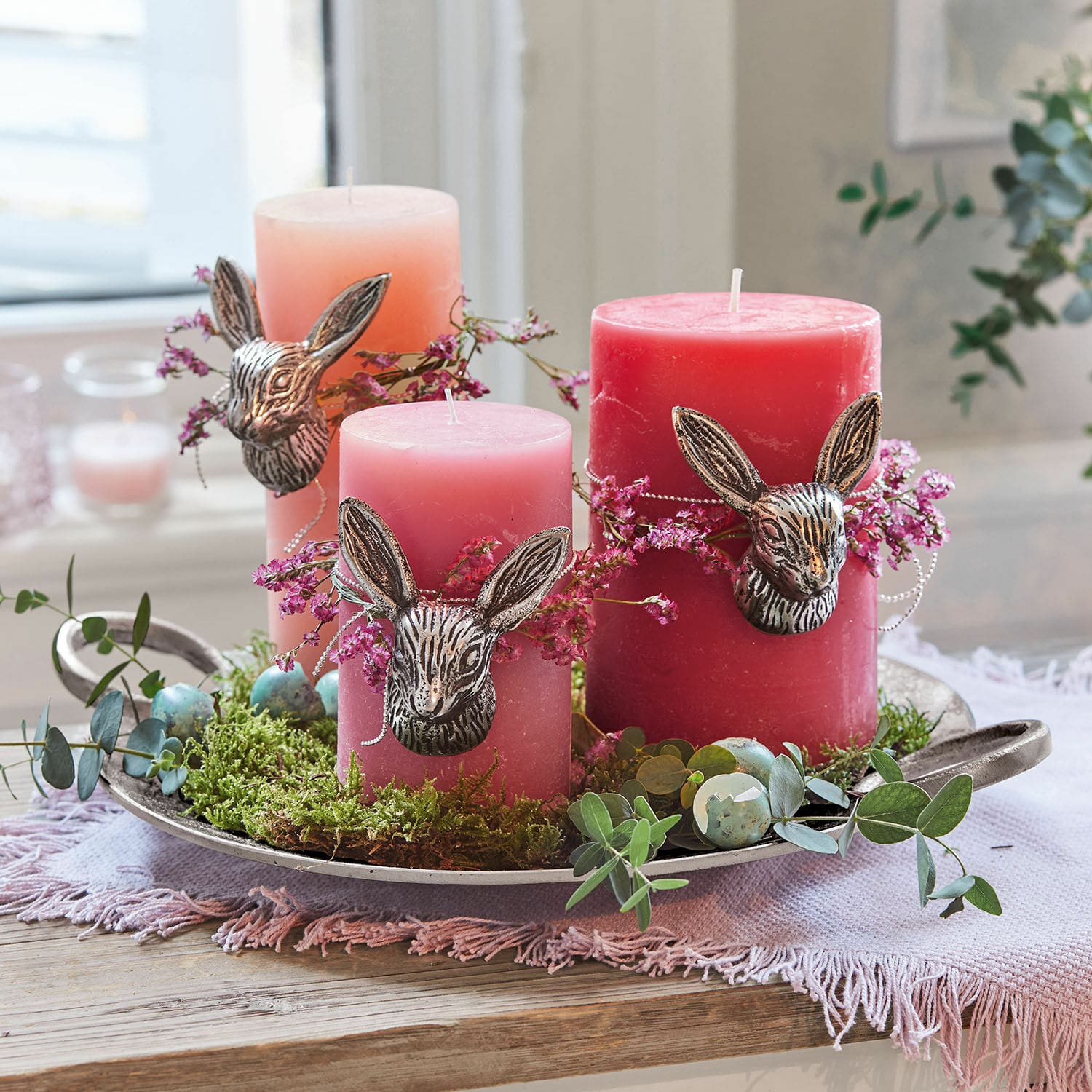 Set de 3 velas Pretin