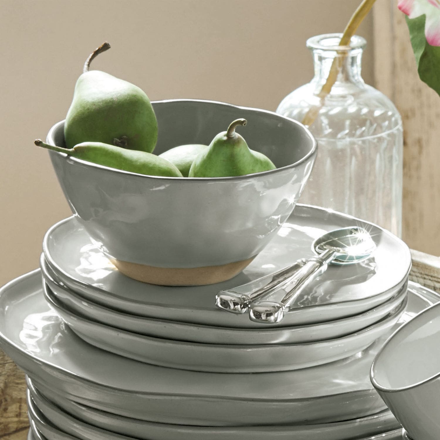 Set de 6 platos de postre Biarré
