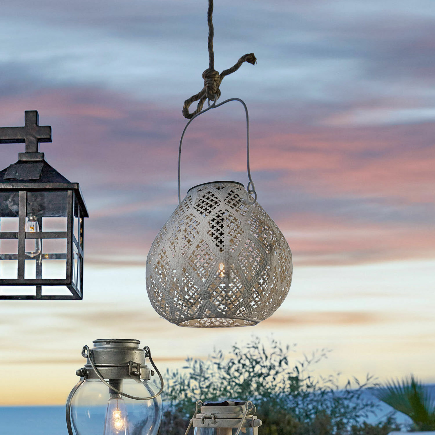 Farol solar colgante Anglisides