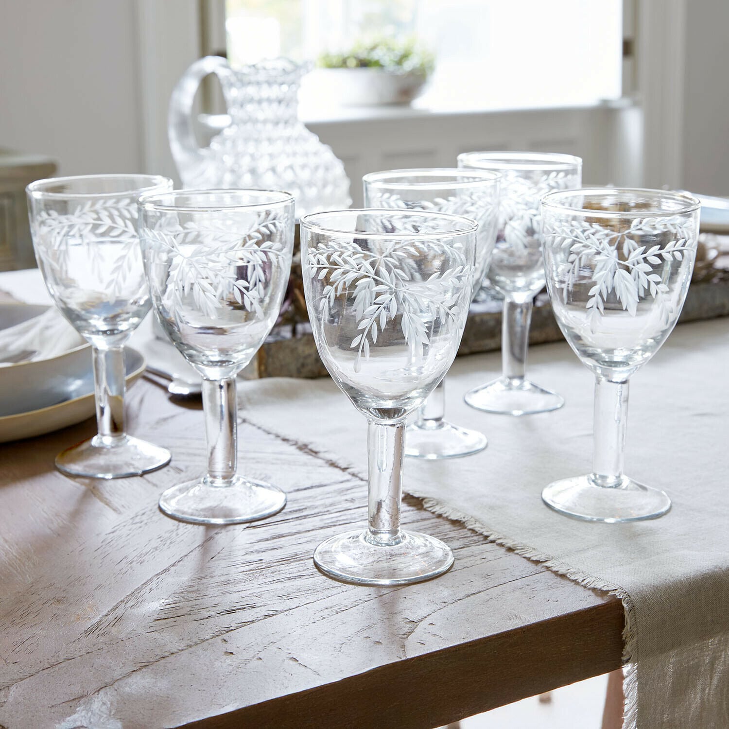 Set de 6 copas Florineau