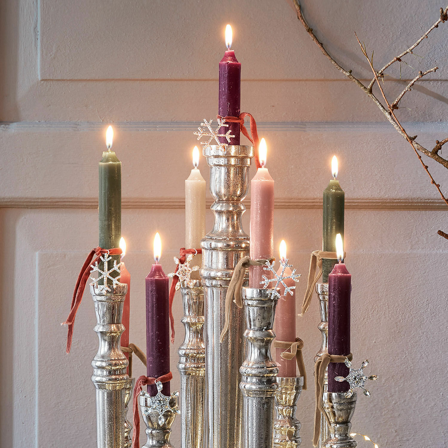 Set de 12 velas Bauceau