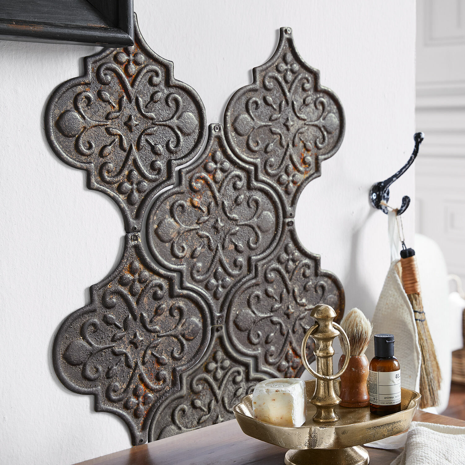 Set de 6 adornos de pared Halira
