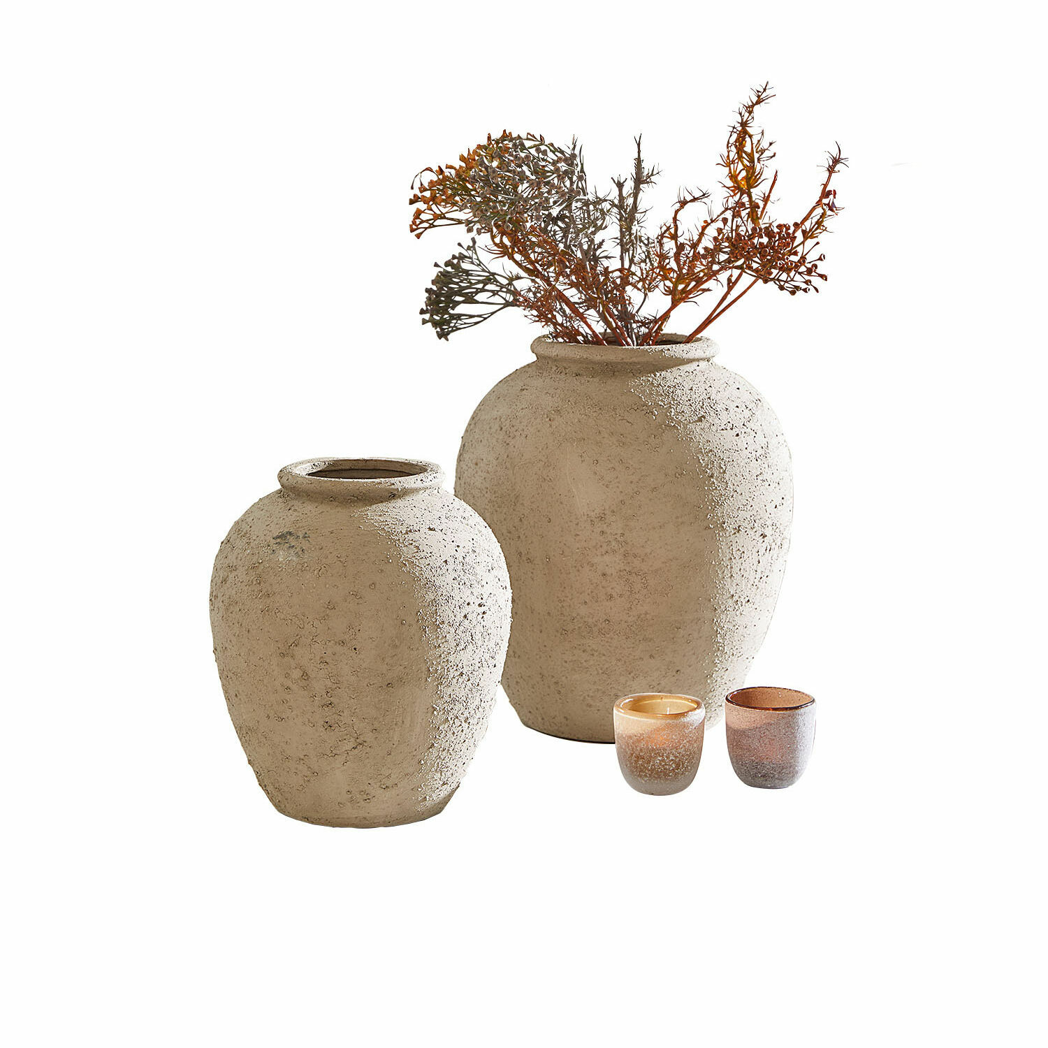 Set de 2 jarrones Zaviro