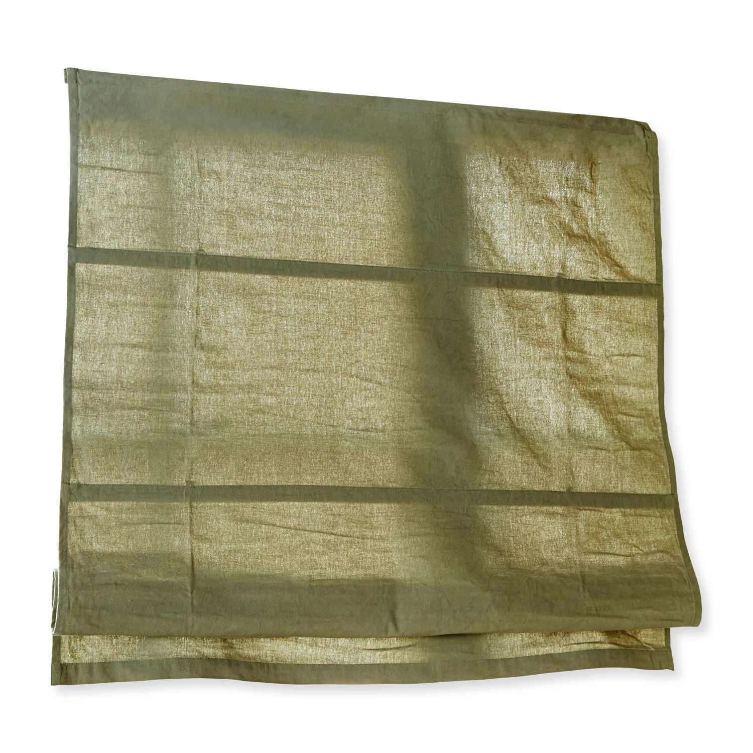 verde Estor plisado verde de tela ligera para decoración moderna de ventanas y protección solar