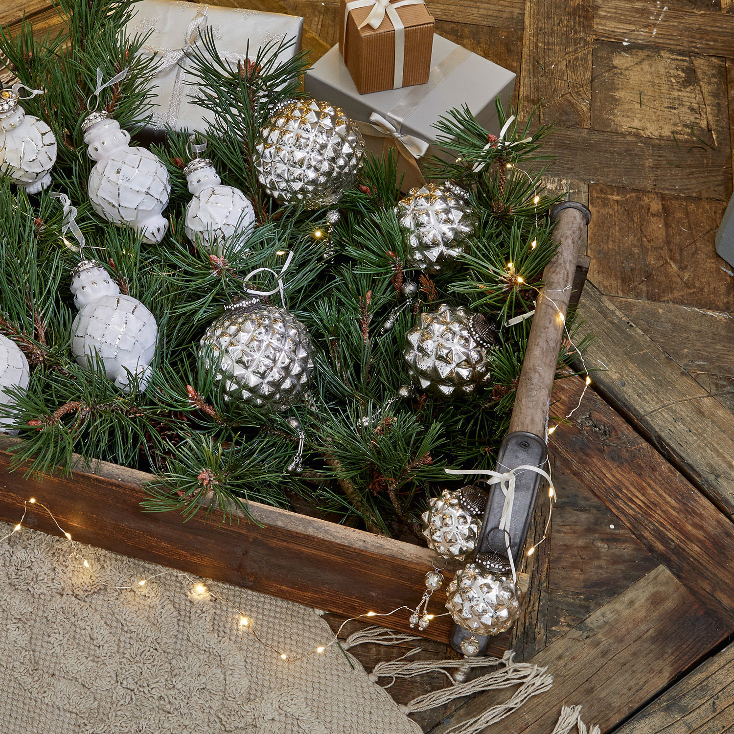 Set de 6 adornos navideños Murron