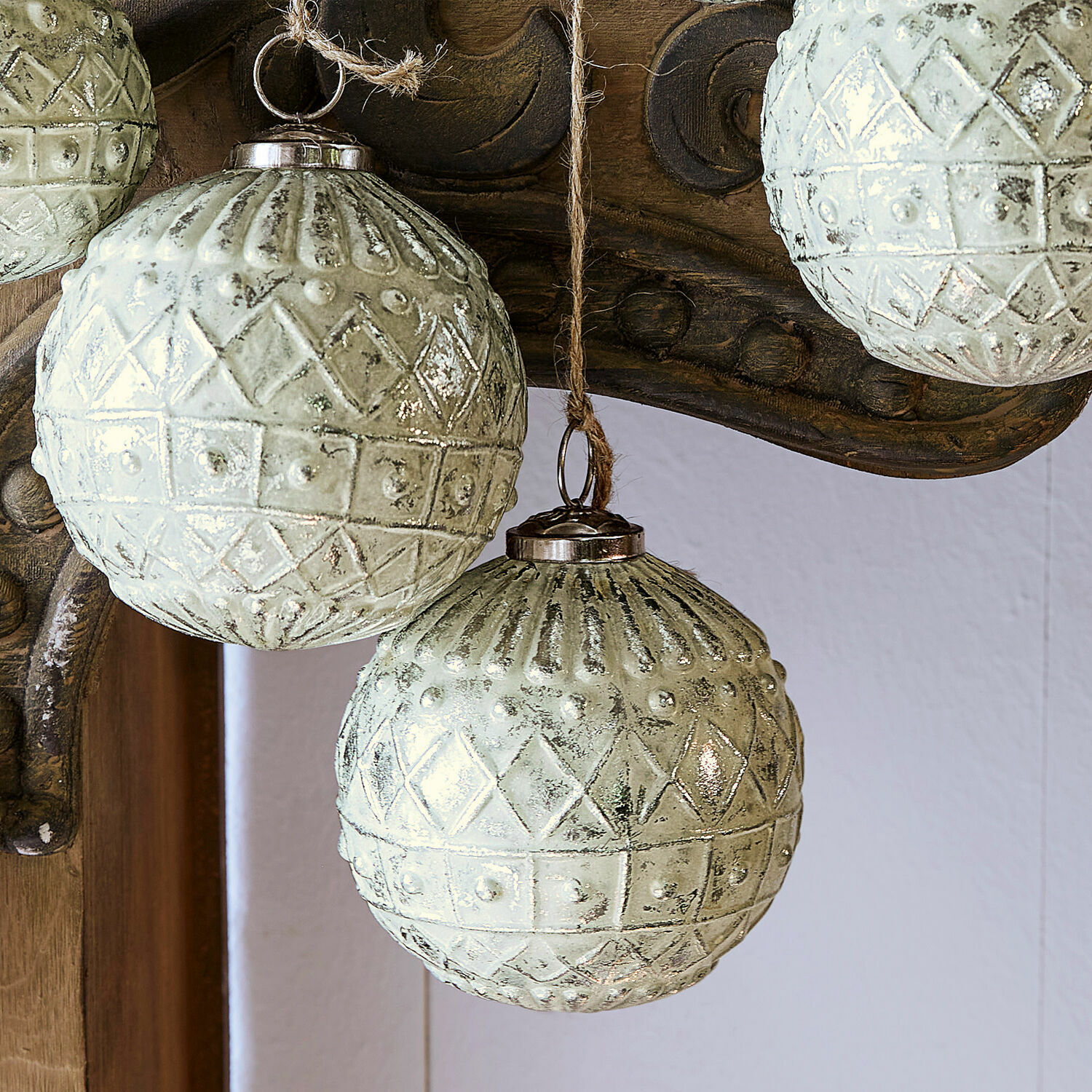 Set de 6 adornos navideños Gladwin