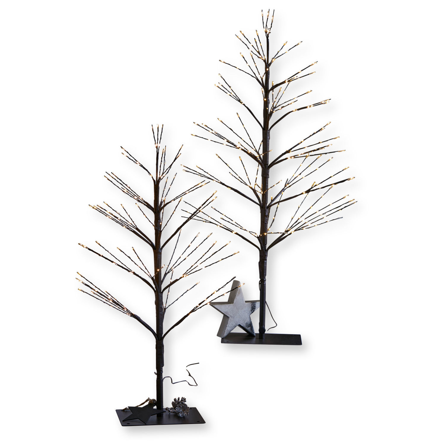 Set de 2 árboles decorativos Hellerud