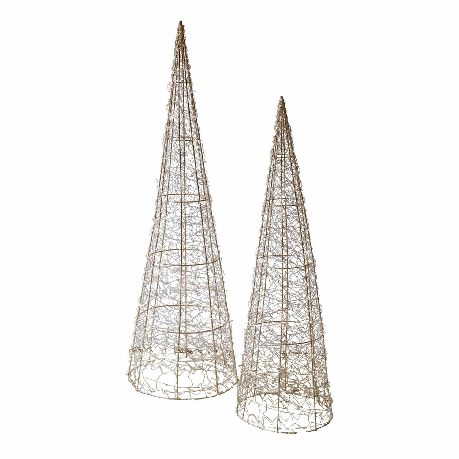 Set de 2 árboles LED Oakworth