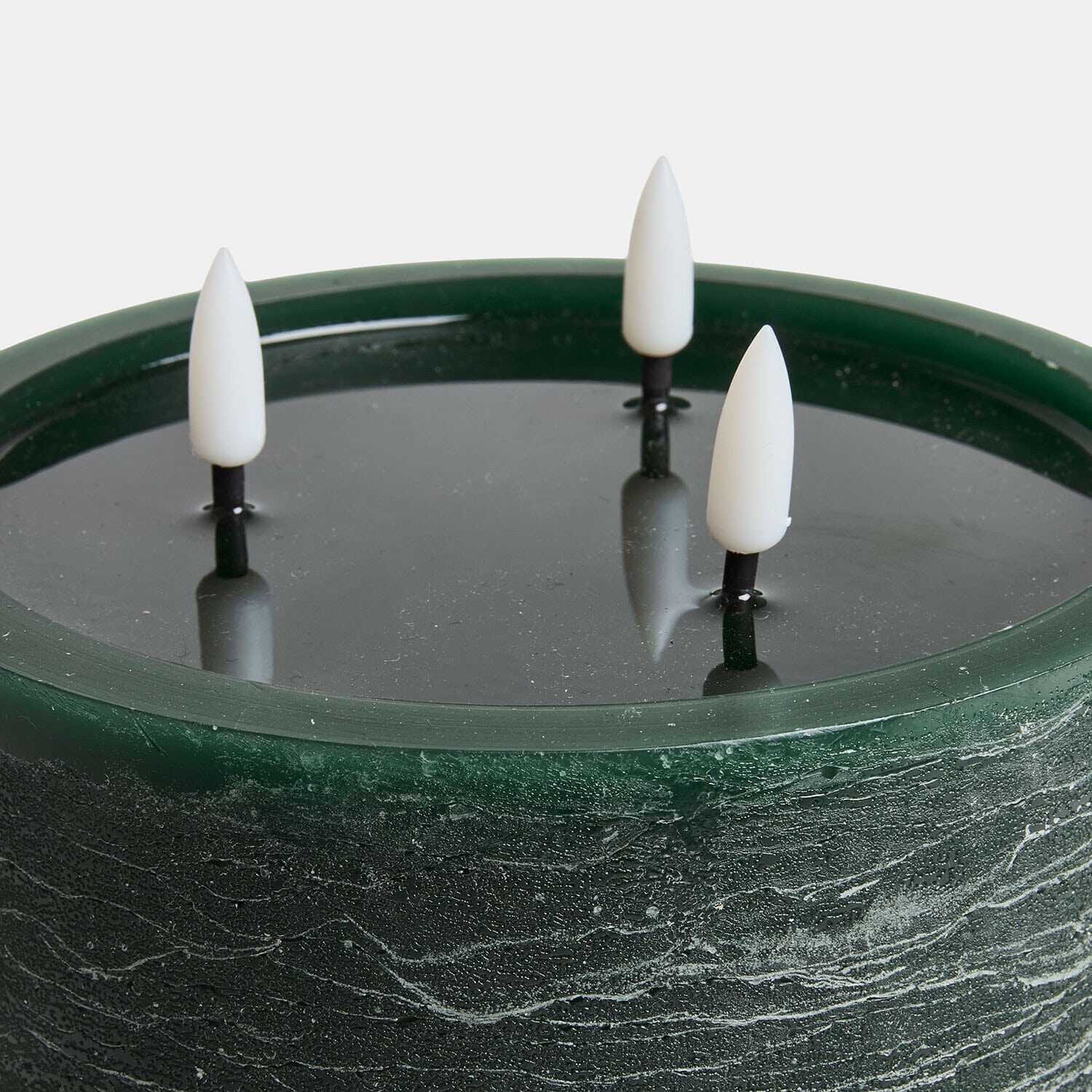 Set de 4 velas LED cilíndricas Chelun