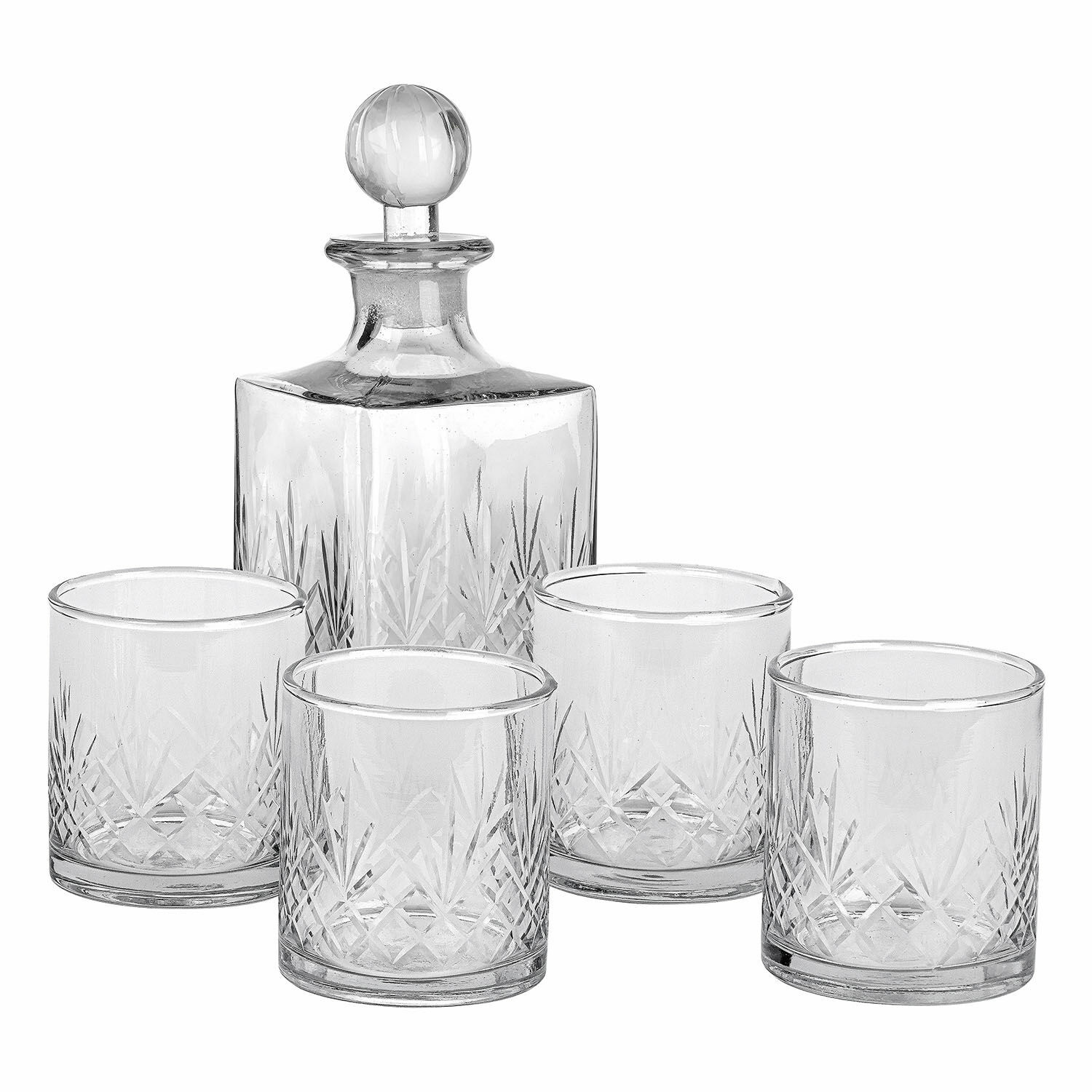 Licorera con 4 vasos Kerrington