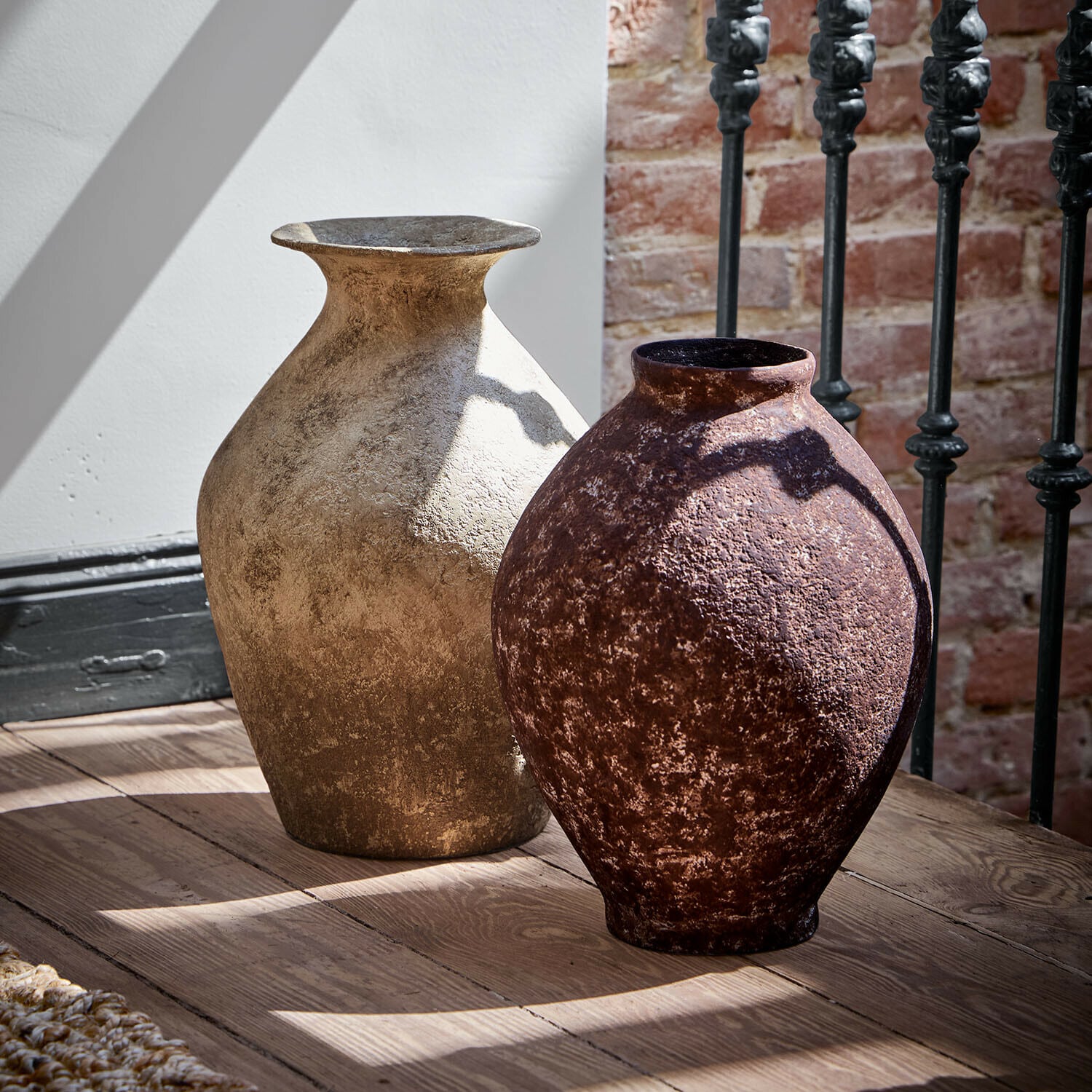 Set de 2 jarrones decorativos Geraard