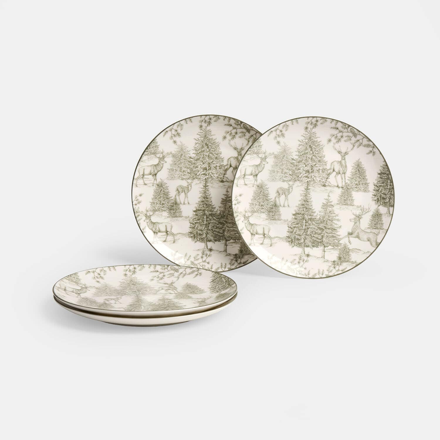 Set de 4 platos Flonker