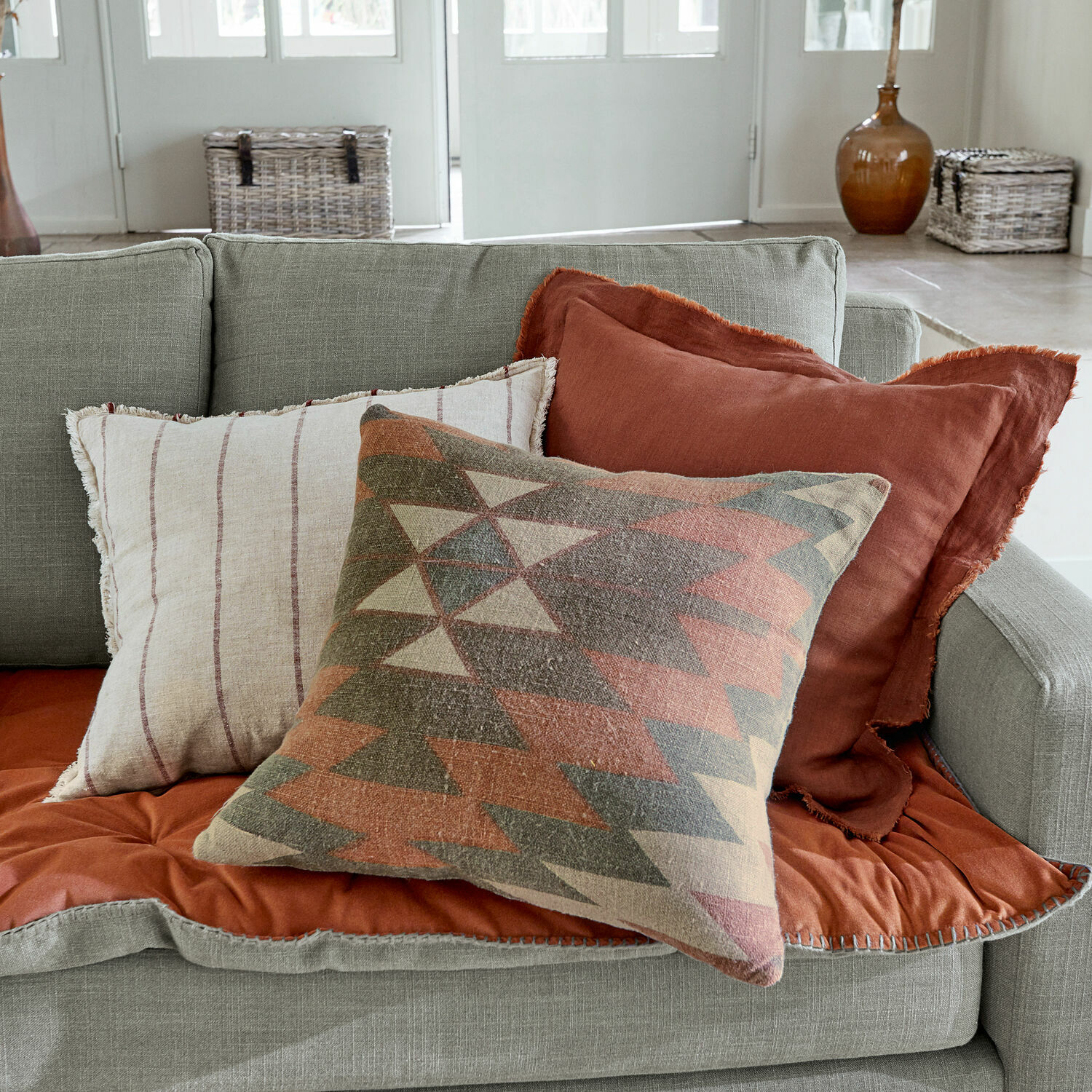 Set de 3 fundas de cojín Florentin