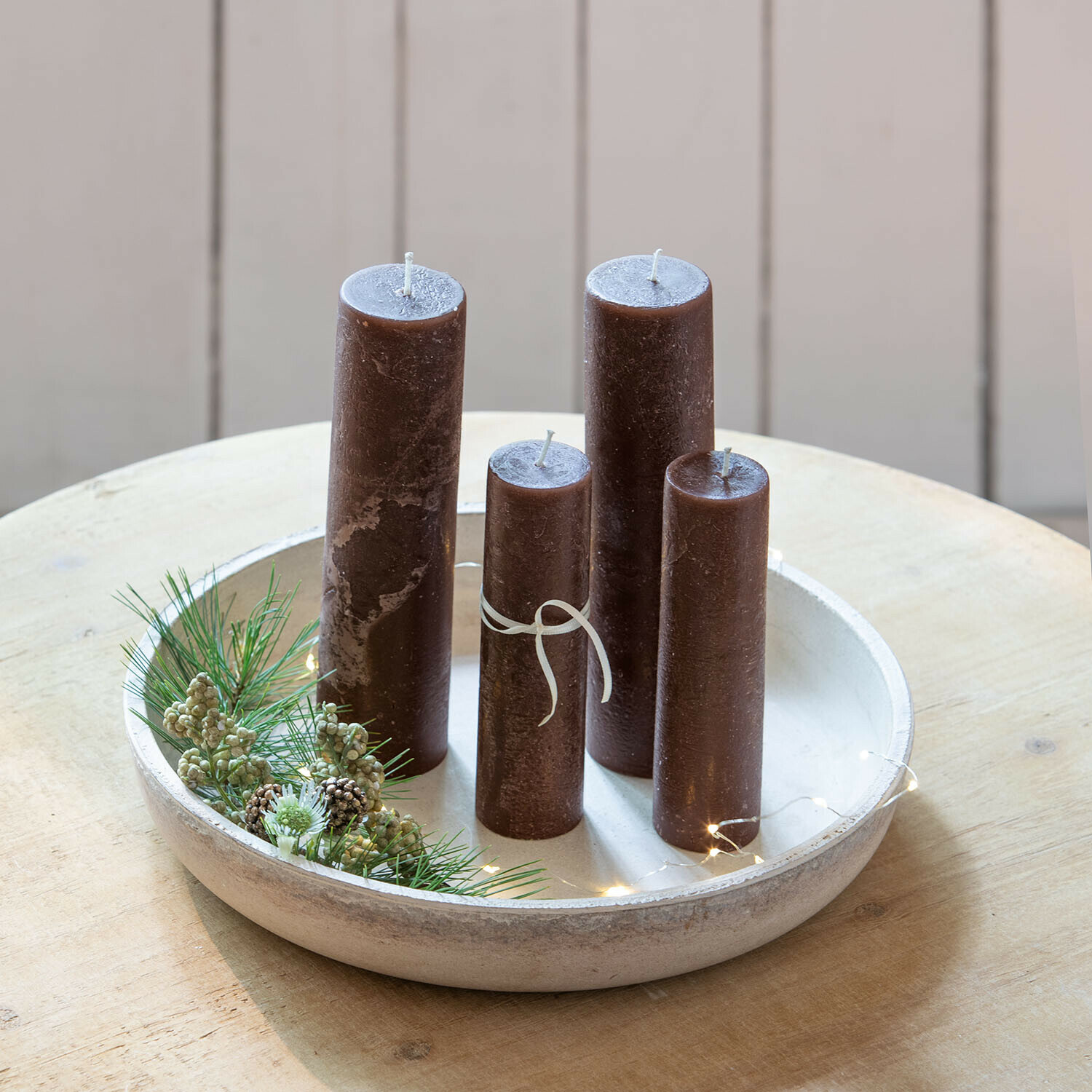 Set de 4 velas Avinal