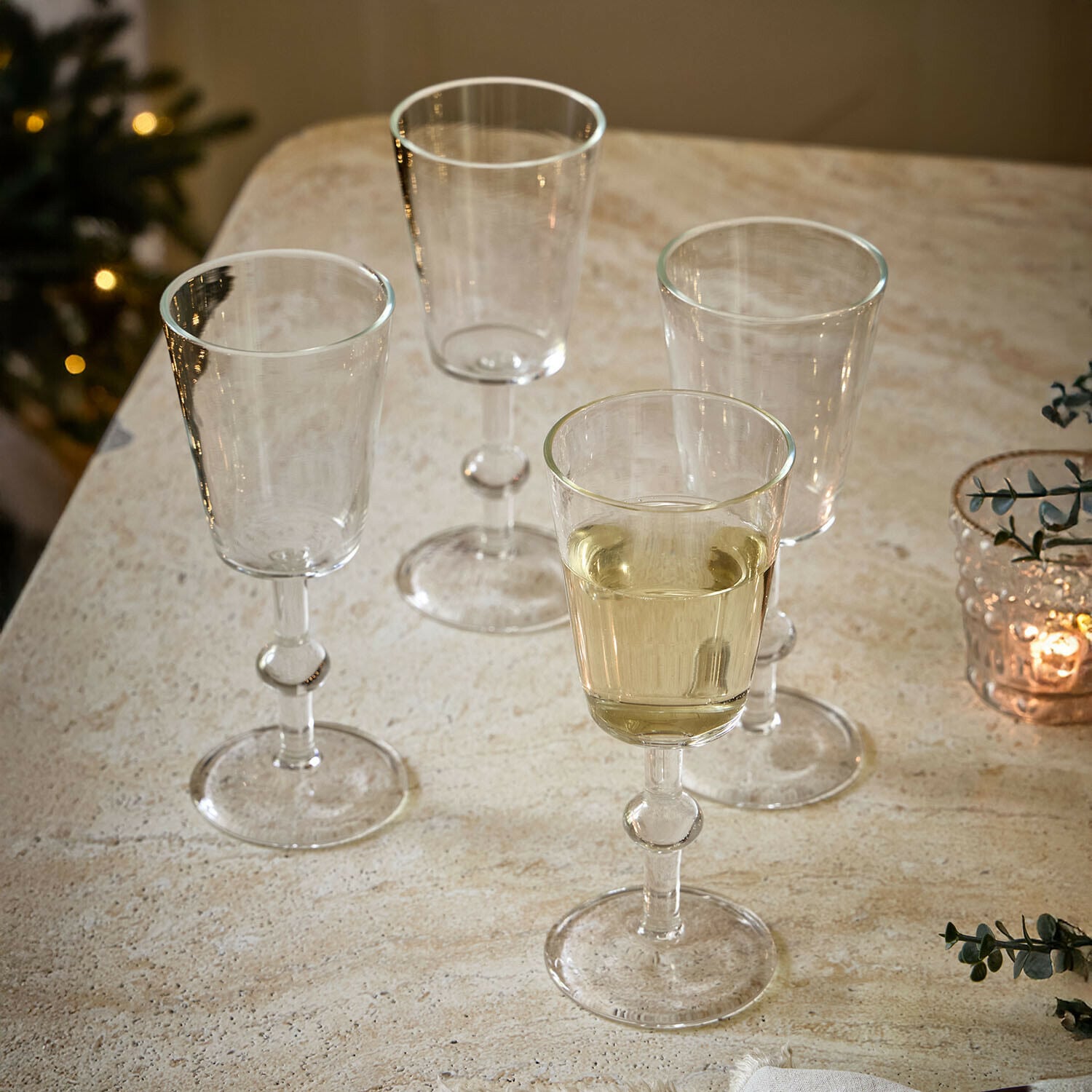 Set de 4 copas Dordonie