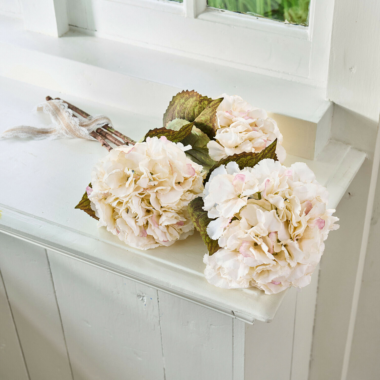 Set de 3 hortensias artificiales Orvianne Set de 3 hortensias artificiales Orvianne