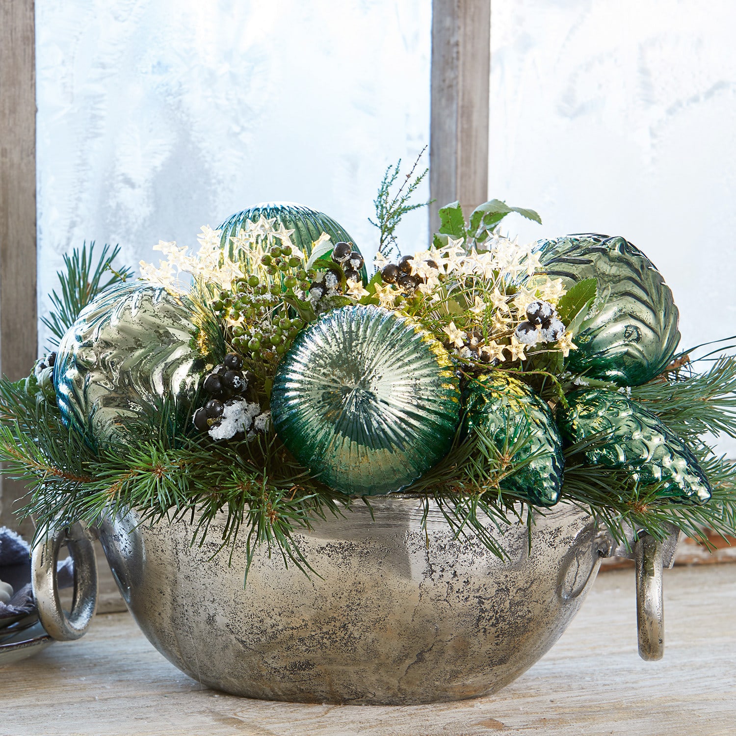Set de 6 adornos navideños Silverhill