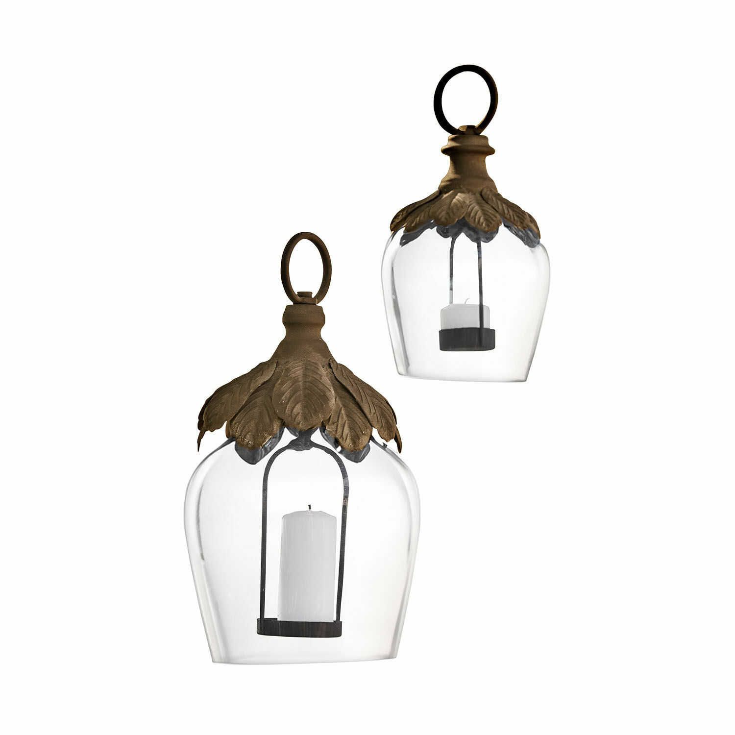 Set de 2 farolillos colgantes Tourillan
