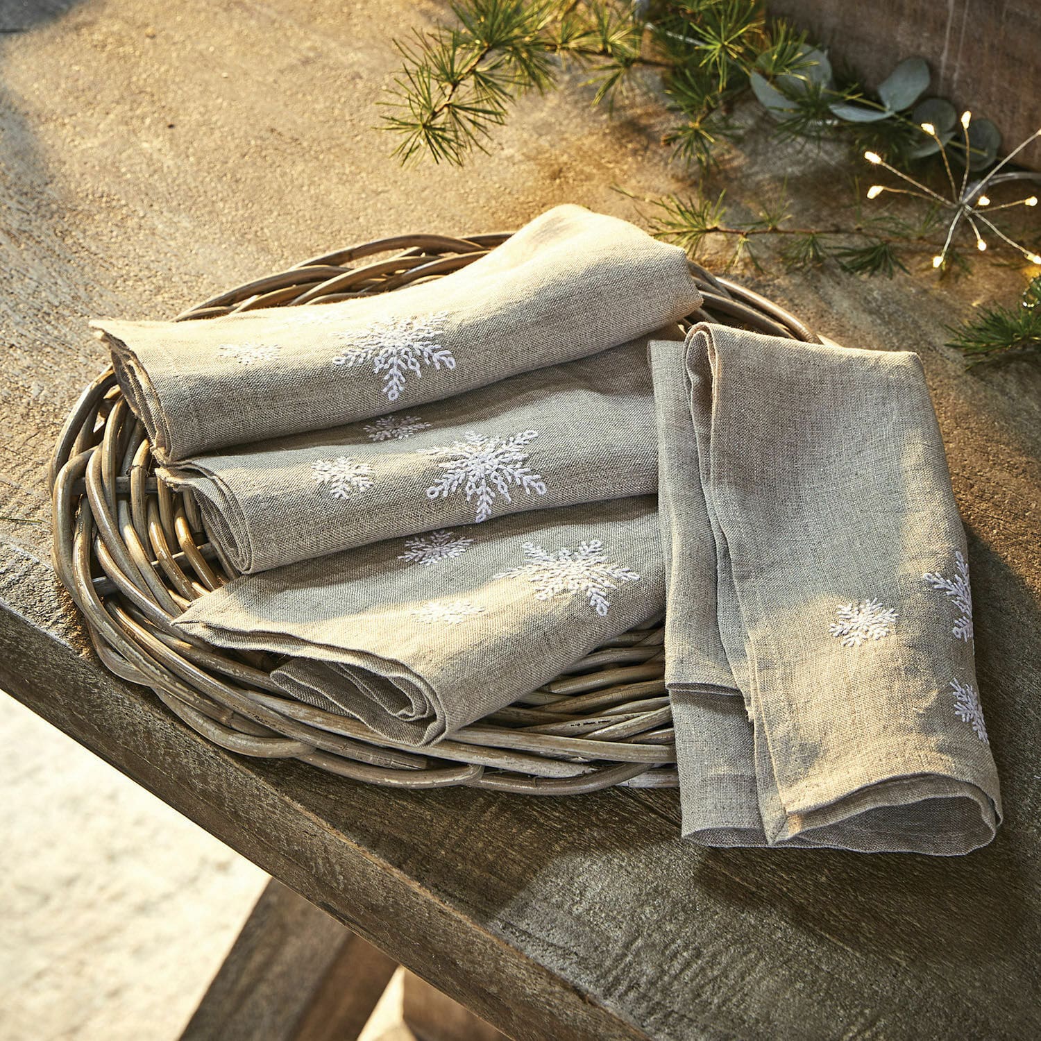 Set de 4 servilletas Ruspi Set de 4 servilletas Ruspi
