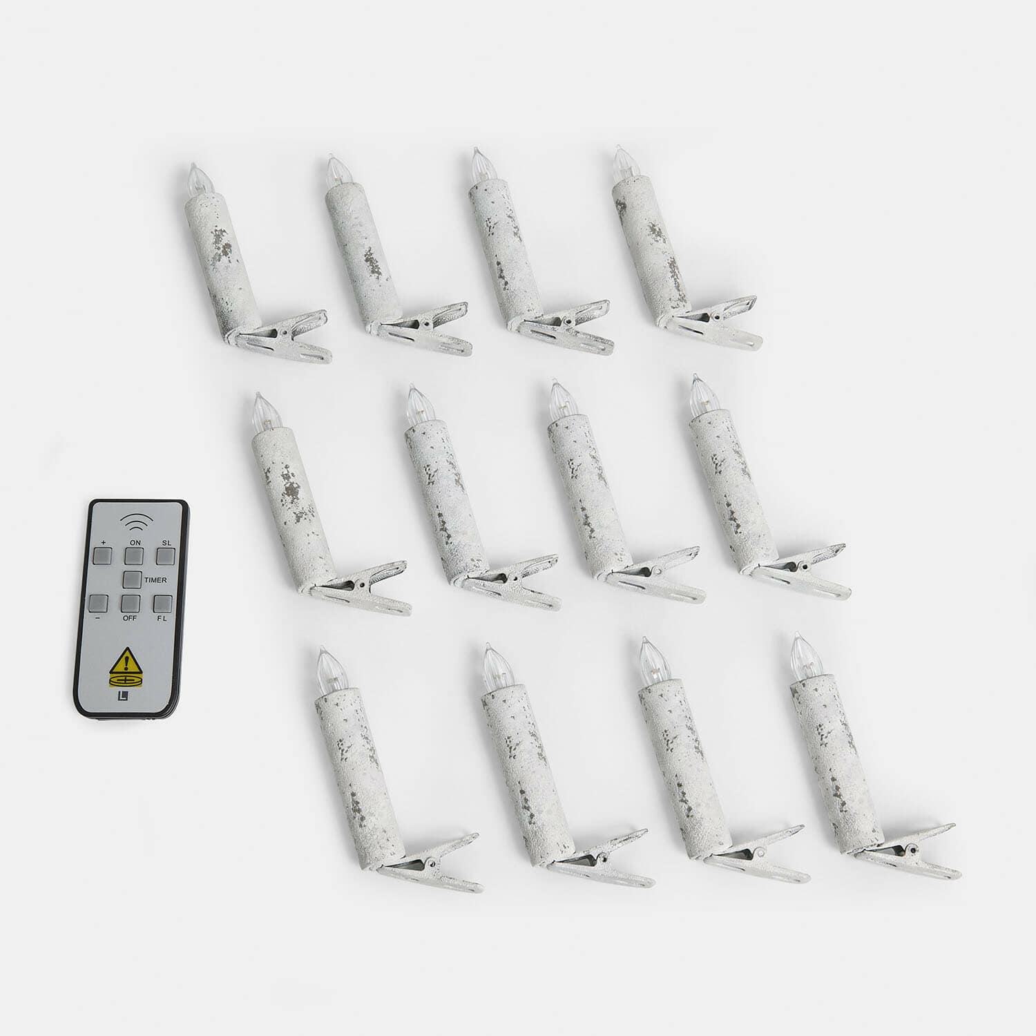 Set de 12 velas LED para árbol de Navidad Thorivelle