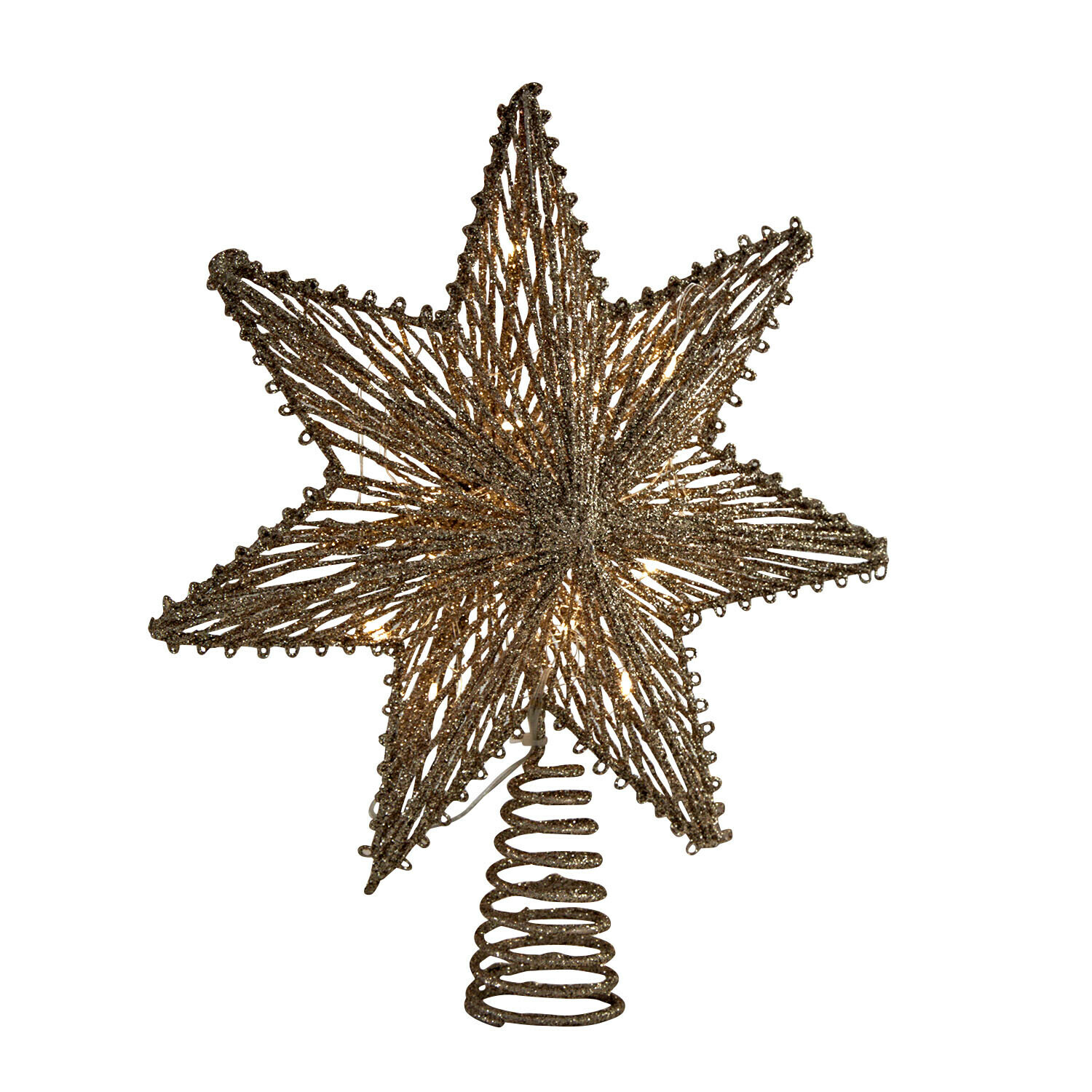 Punta LED para el árbol de Navidad Amarosas