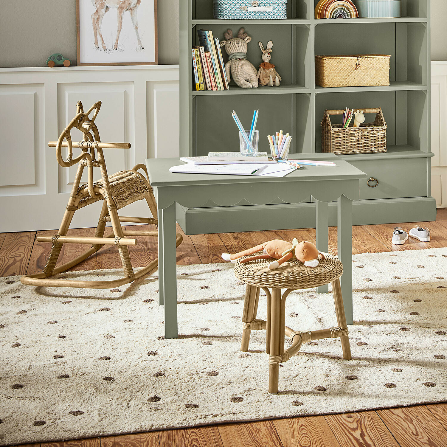Mesa infantil Poussinou