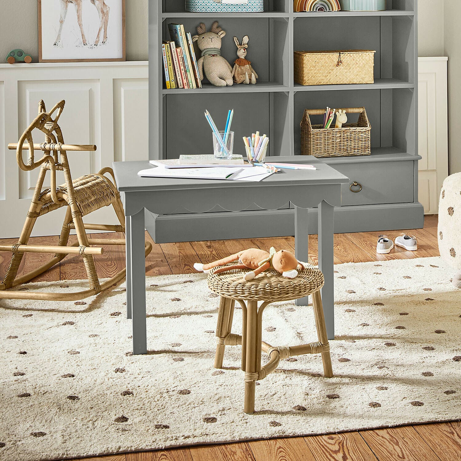 Mesa infantil Poussinou