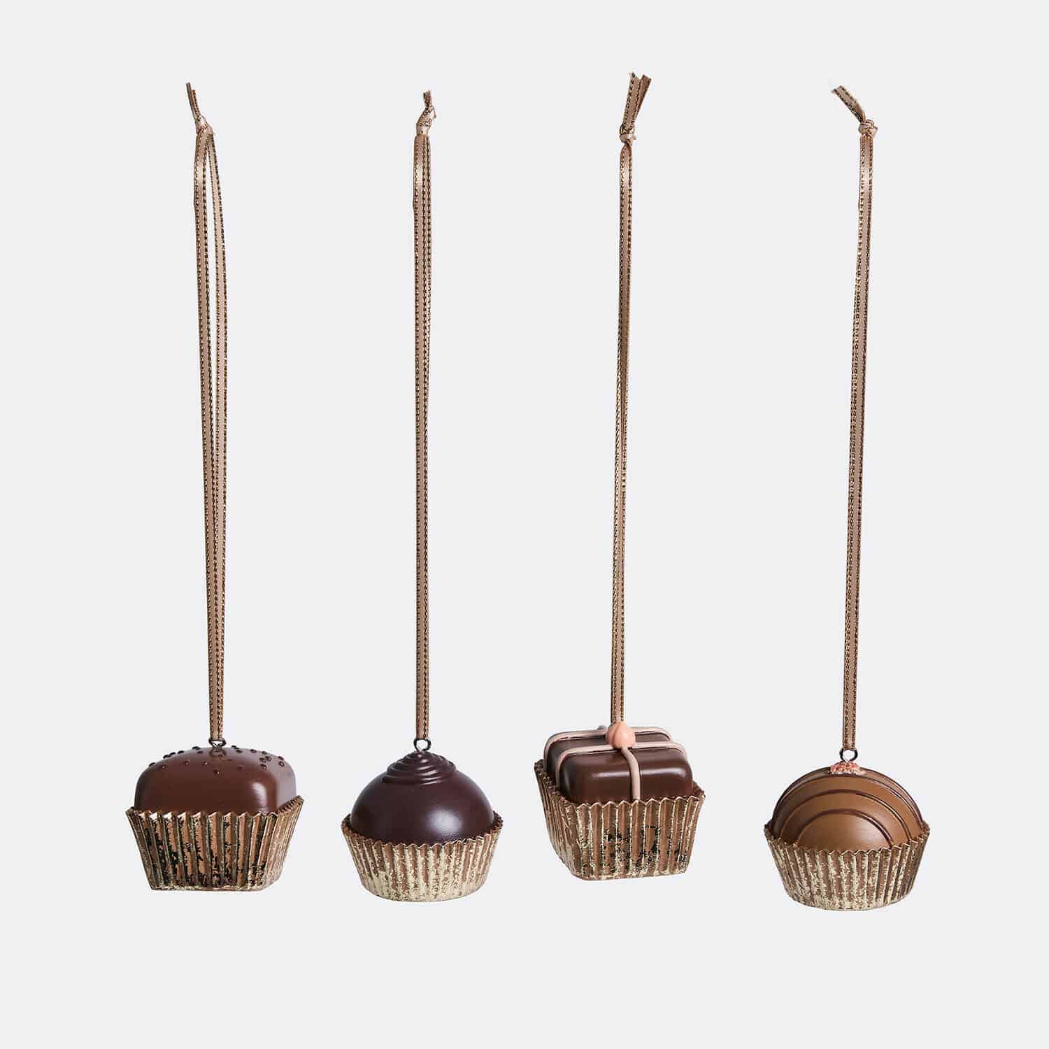 Set de 4 colgantes Mufini