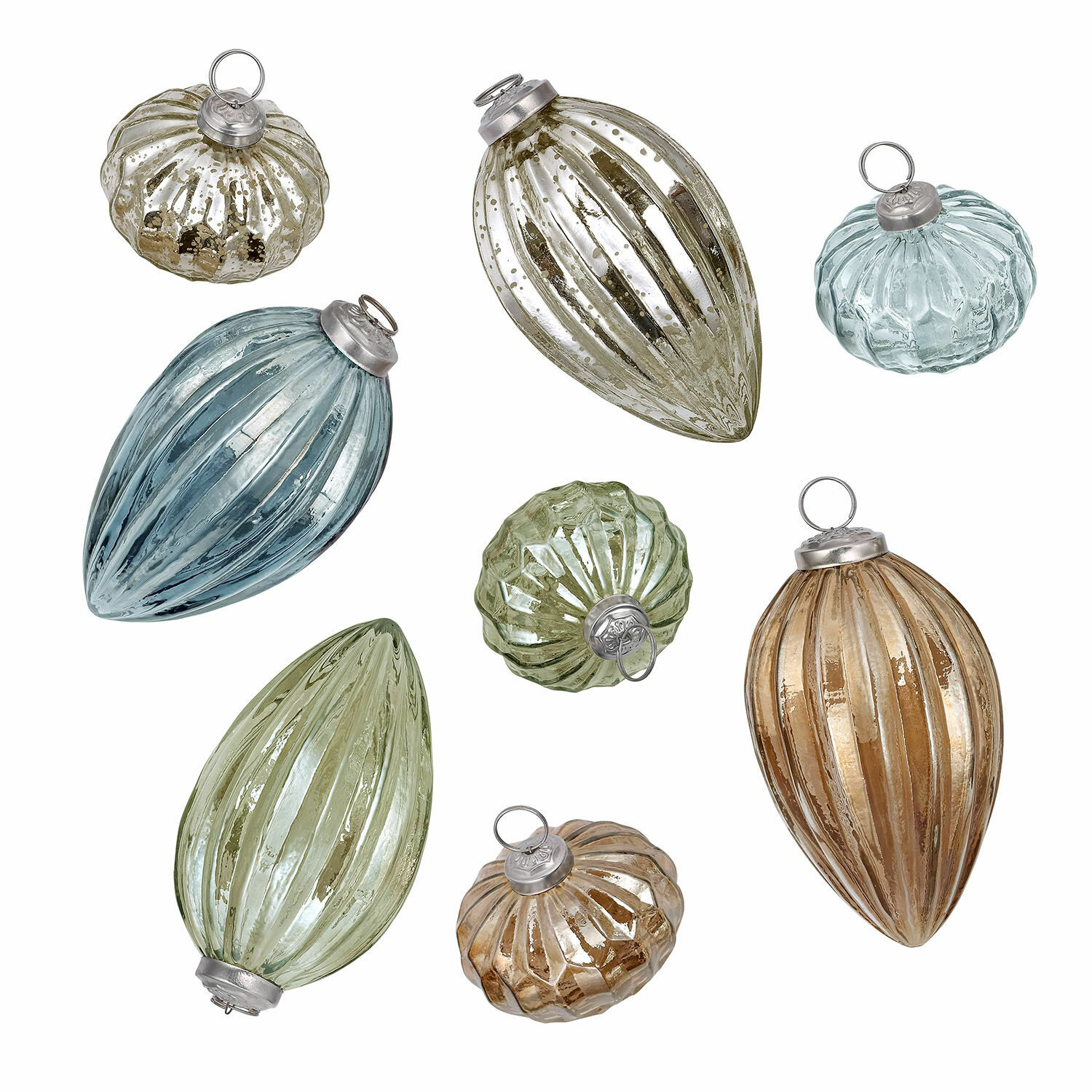 Set de 8 bolas de Navidad Azélisse