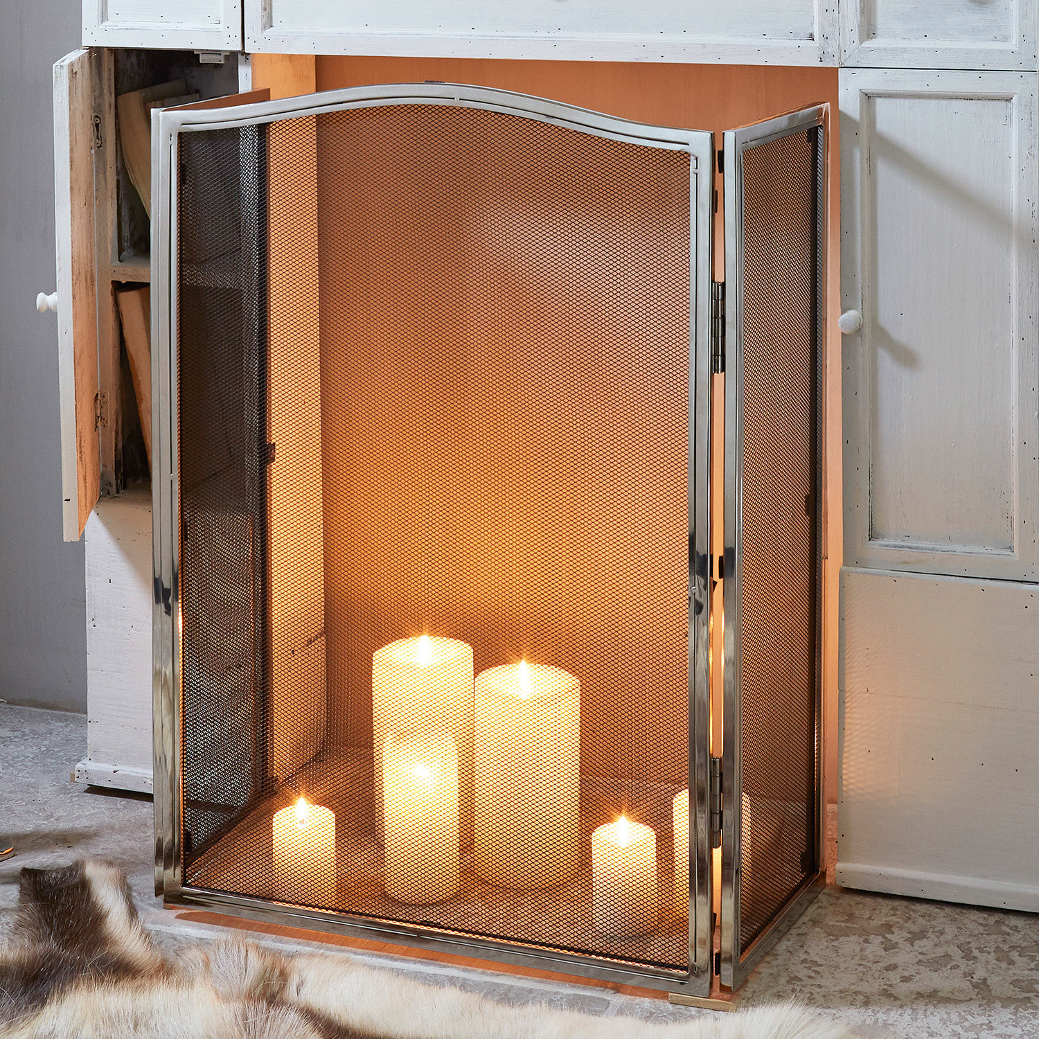 Protector de chimenea Lennon