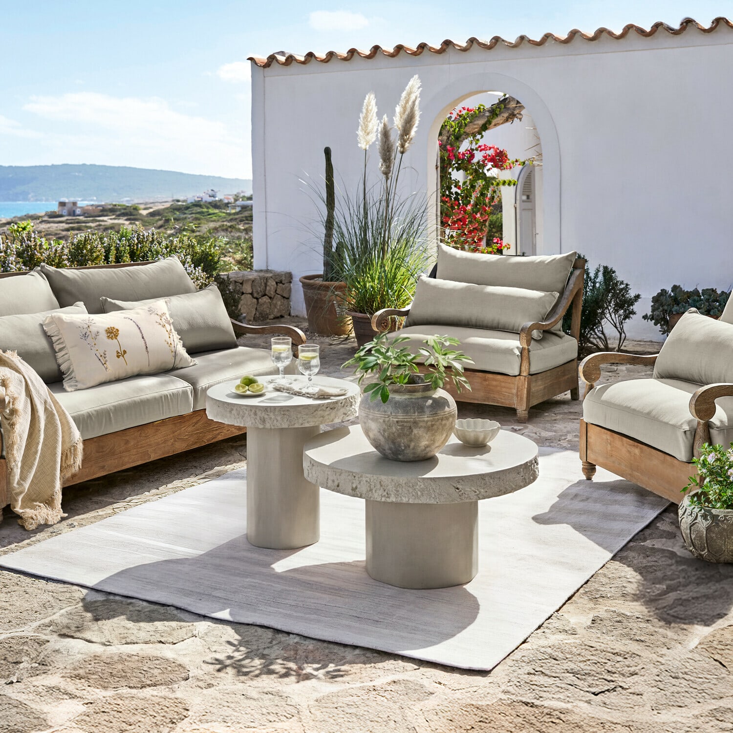 Set de 2 mesas de centro Tivoliq