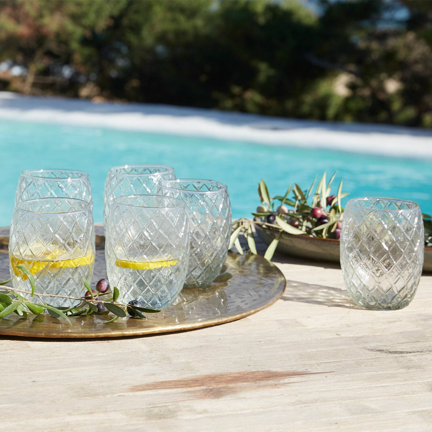 Set de 6 copas Corrofin