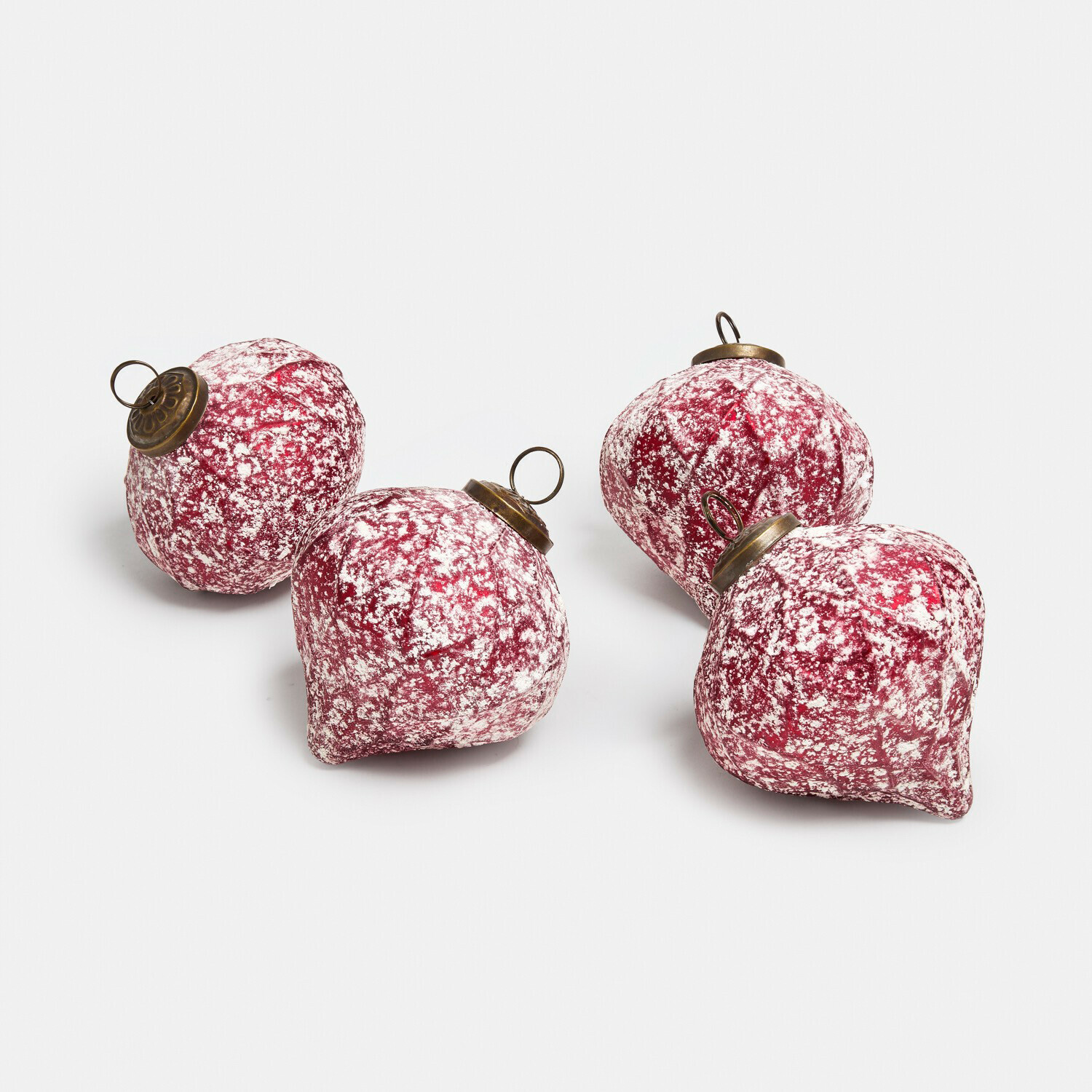Set de 4 bolas de Navidad Ysavelle