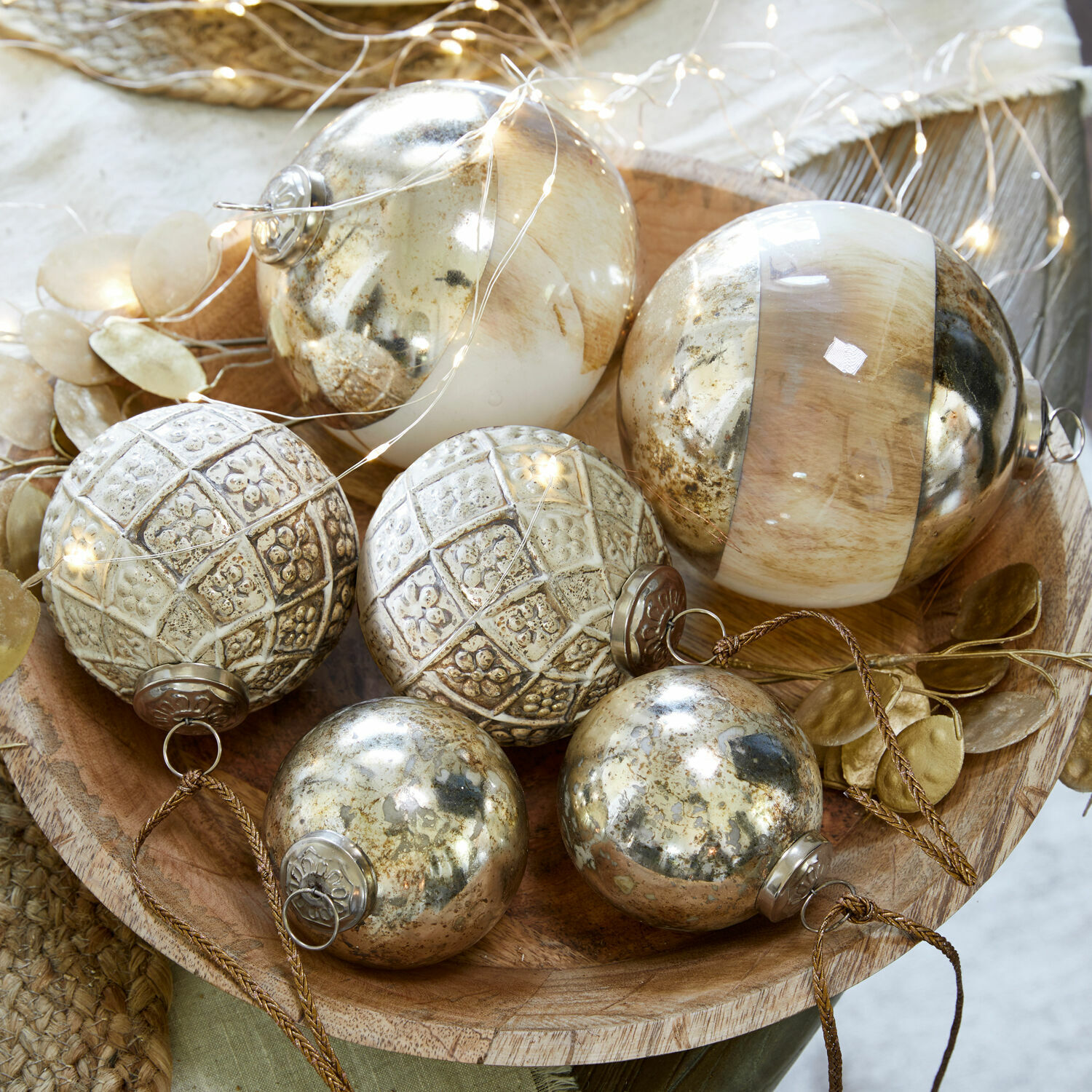 Set de 6 bolas de Navidad Ephyriel