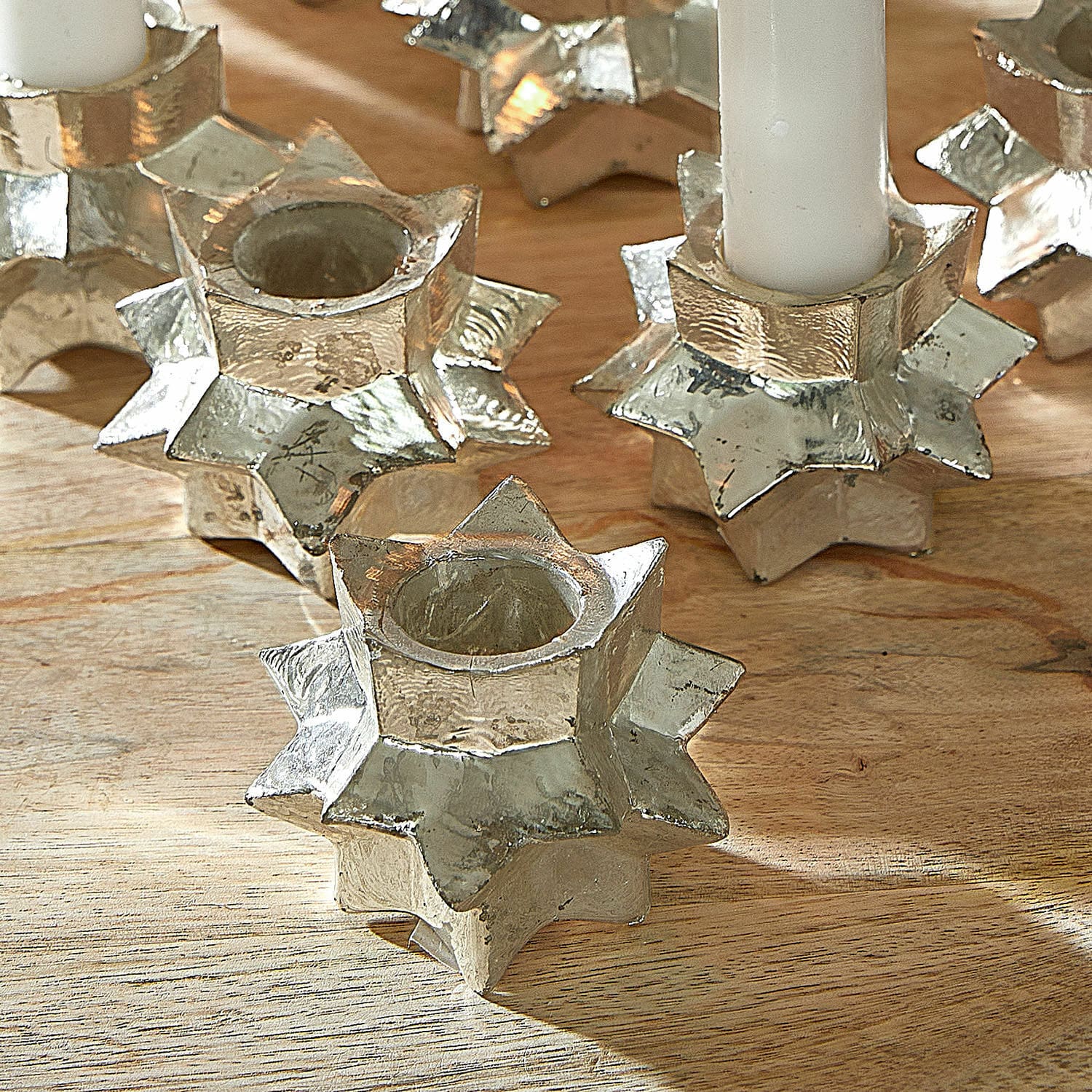 Juego de 6 candelabros Veridell