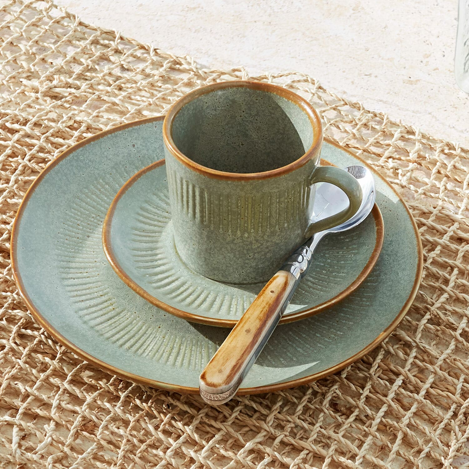 Set de 6 tazas con platillos Périers