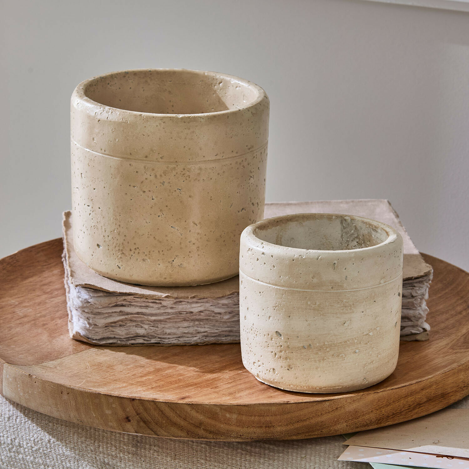 Set de 2 maceteros Maybelles