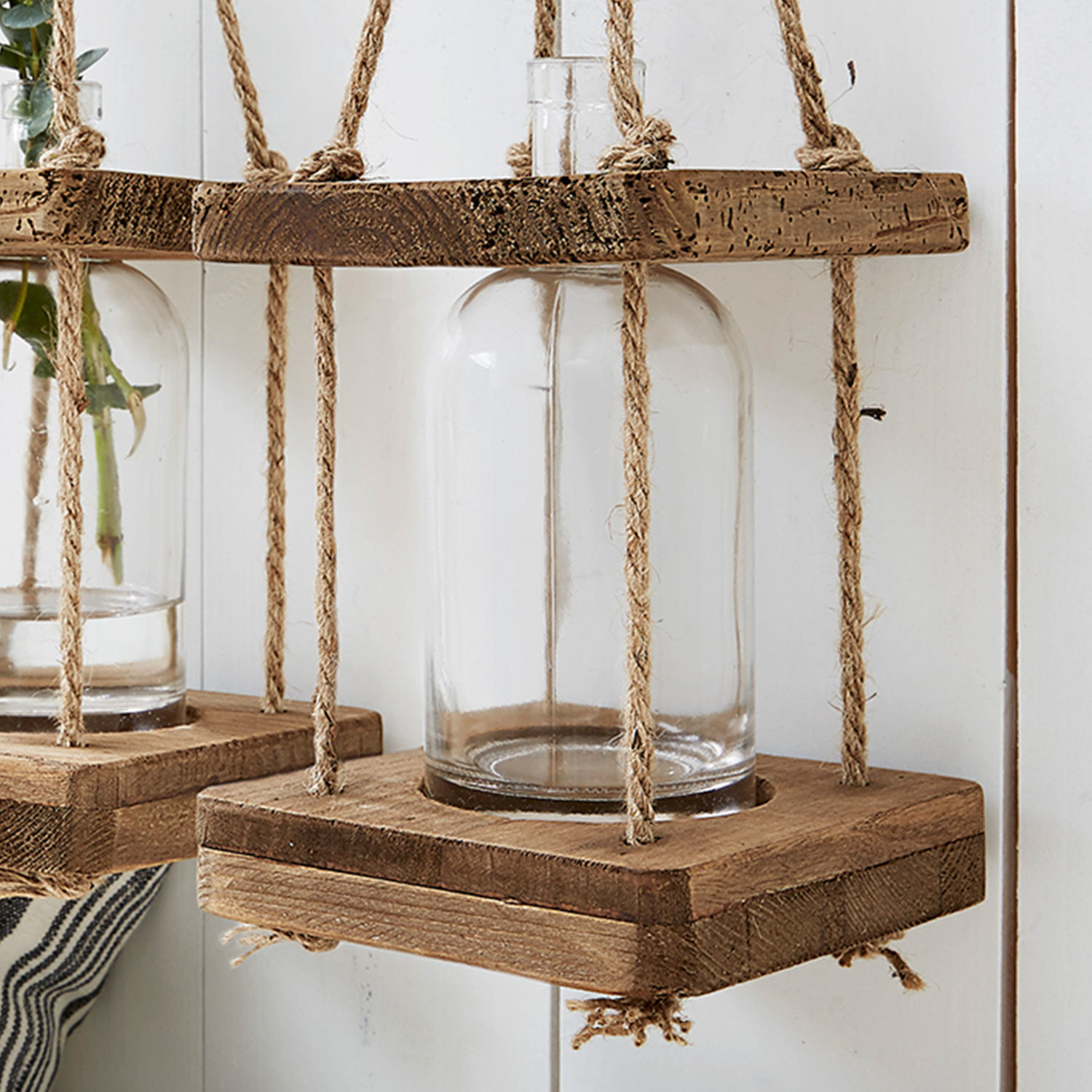 Set de 2 jarrones colgantes Corial