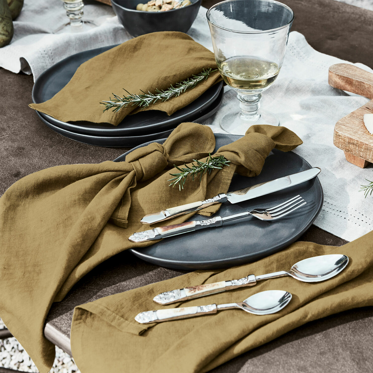 Set de 4 servilletas Ghis