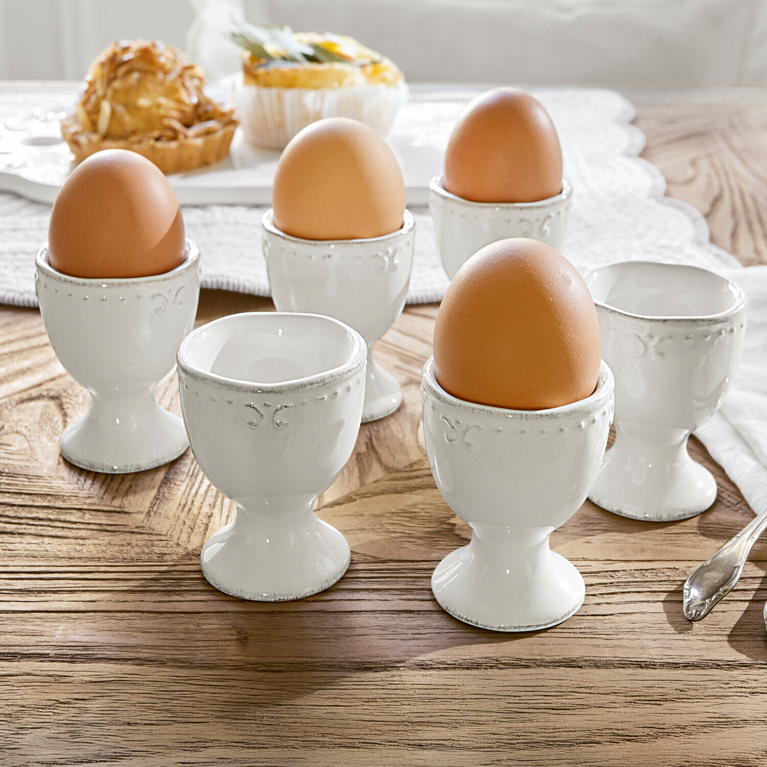 Set de 6 hueveras Fontienne