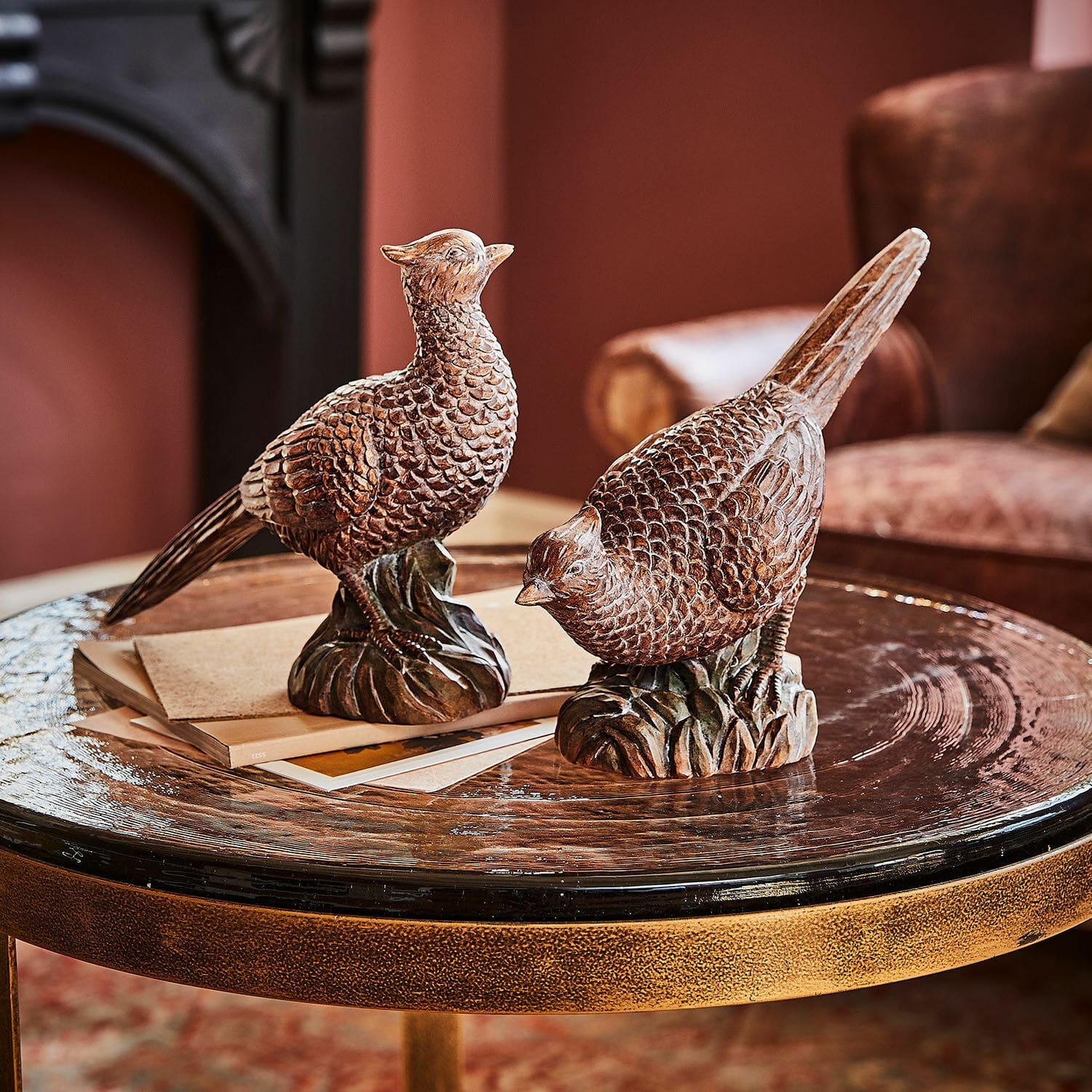 Set de 2 pájaros decorativos Vivoso