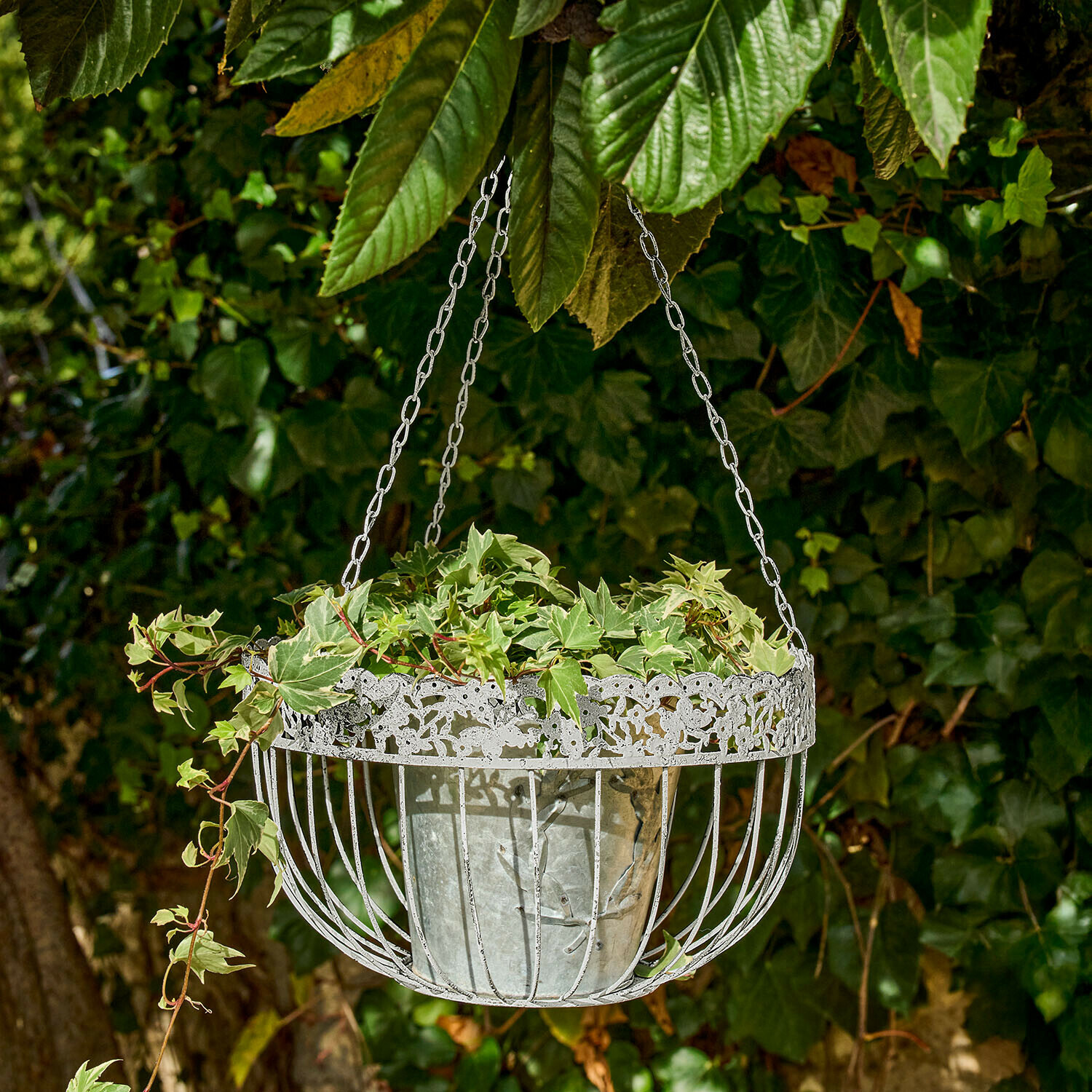 Set de 2 cestas colgantes Iveralia