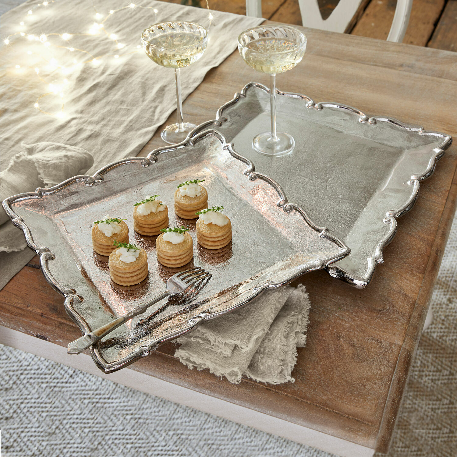 Set de 2 bandejas Trevor