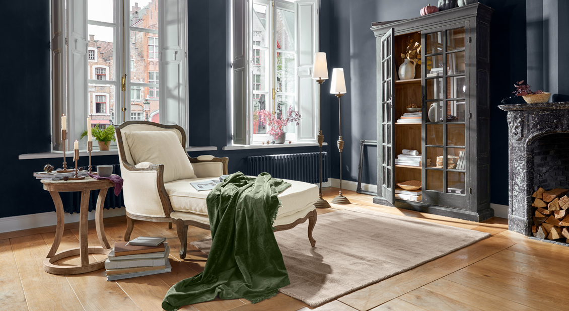 Estilo de salón con carácter y profundidad